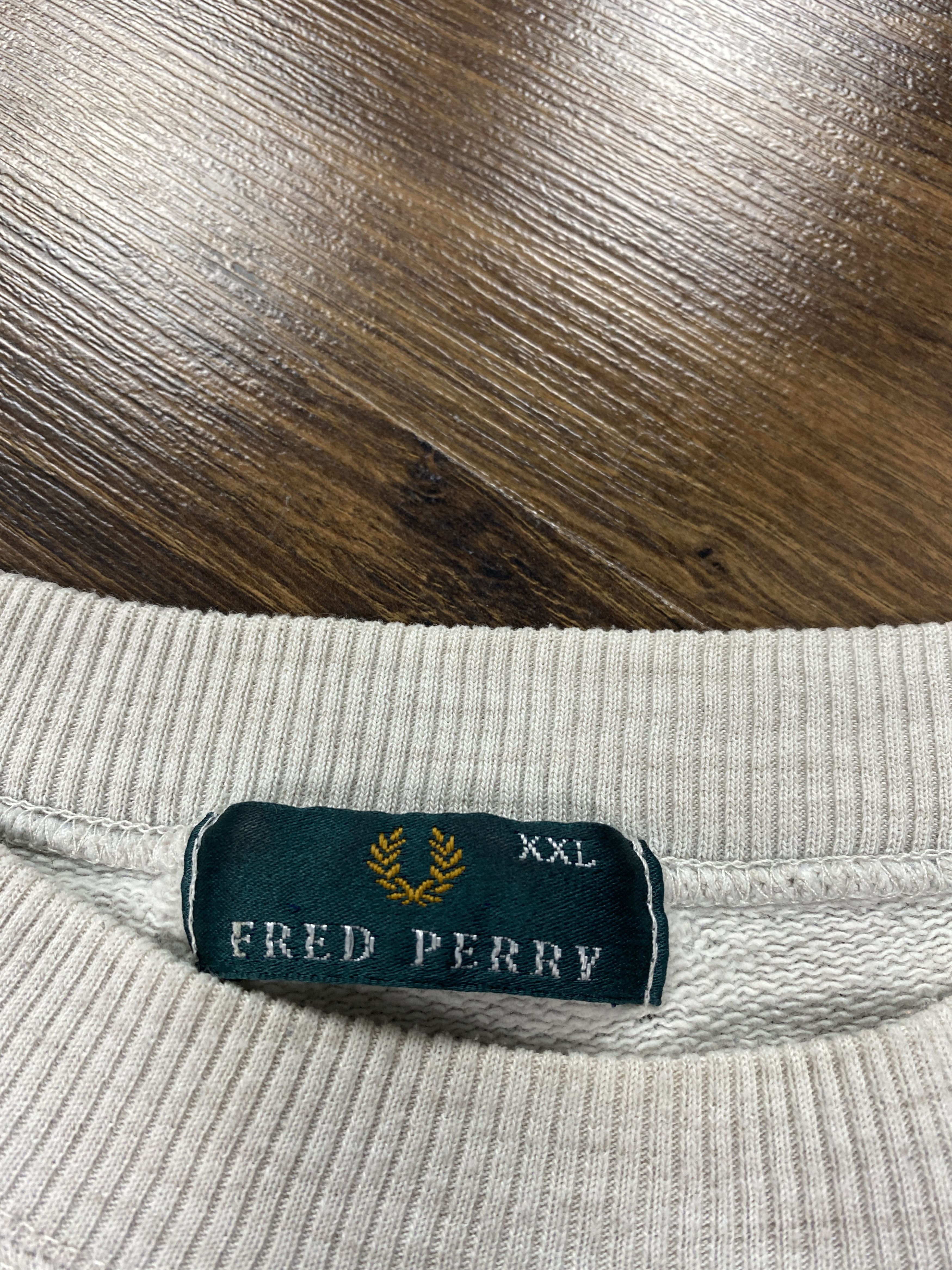 Fred Perry × Vintage Fred Perry vintage crew neck sweatshirt Size US XXL / EU 58 / 5 - 4 Thumbnail