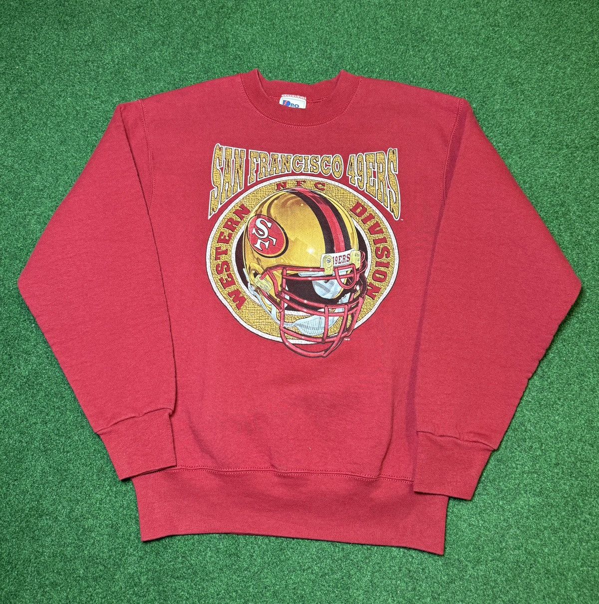 Nutmeg × Pro Player × Vintage Vtg 90s San Francisco 49ers Retro NFL Crewneck Sweatshirt Size US M / EU 48-50 / 2 - 1 Thumbnail