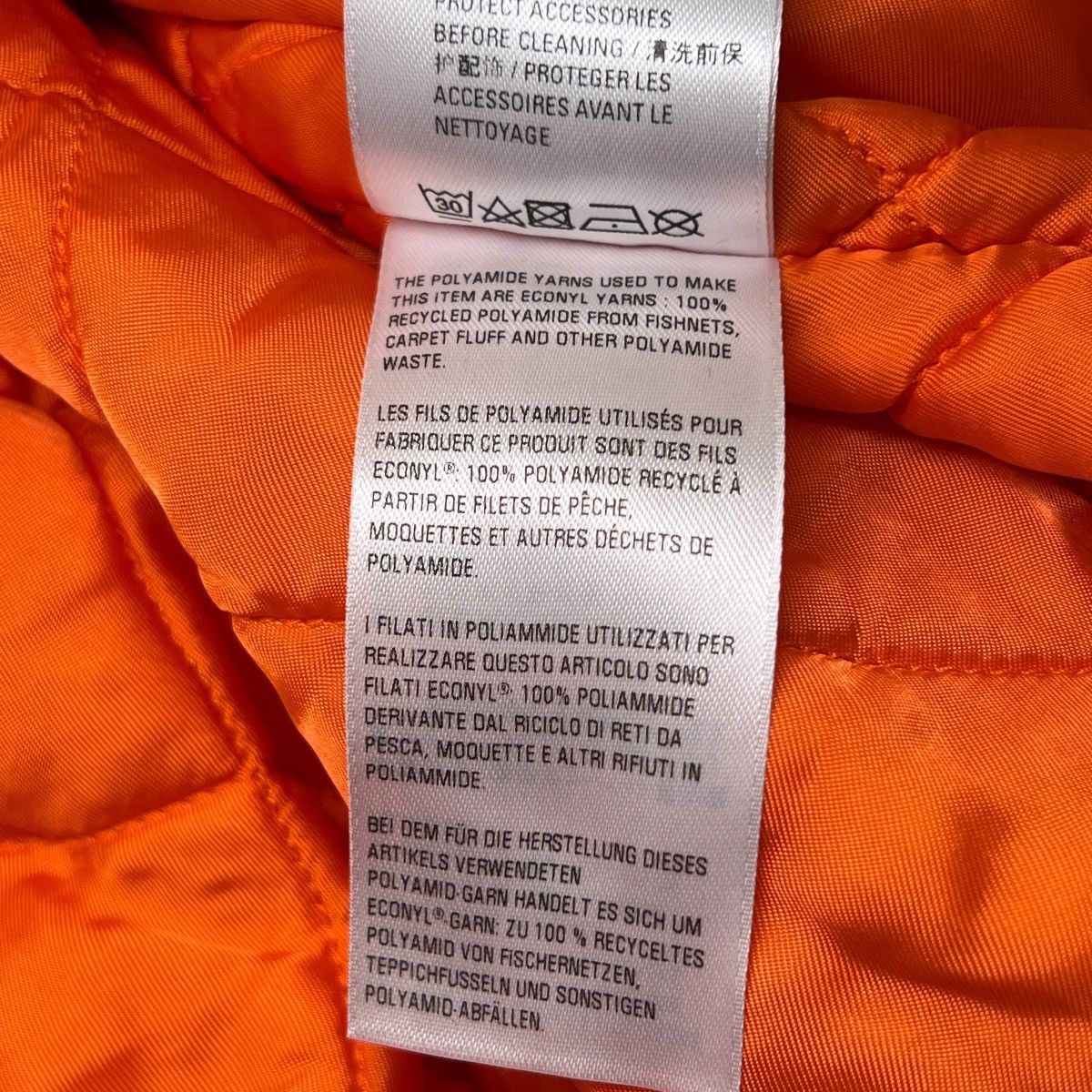 Balenciaga BALENCIAGA 2021 Fall × NASA Patchwork Oversized Space Bomber Size US S / EU 44-46 / 1 - 14 Thumbnail