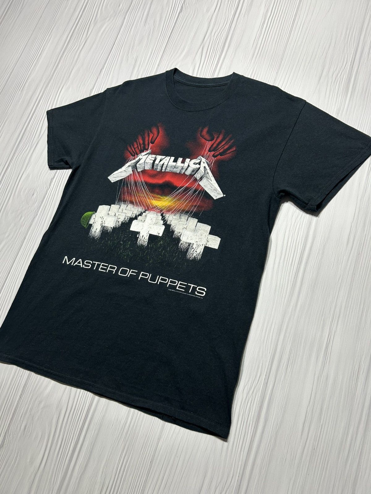 Band Tees Vintage Metallica Master Of Puppets 2007 Tour T-Shirt Size US S / EU 44-46 / 1 - 3 Thumbnail