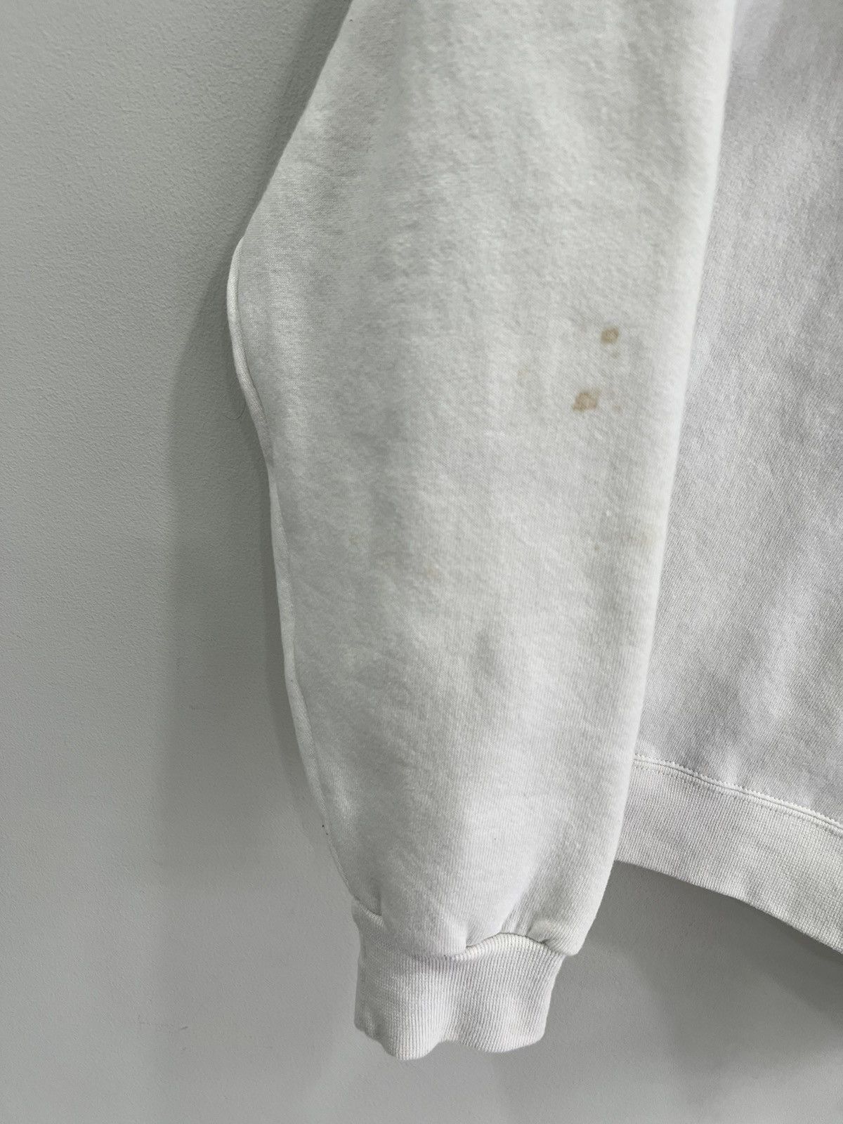 Vintage Vintage Russell Athletic Blank Hoodie Sweater white Size US M / EU 48-50 / 2 - 6 Thumbnail
