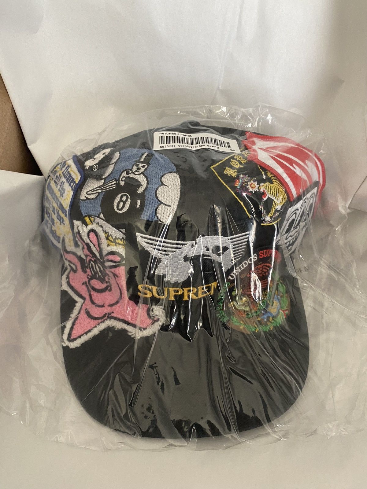Supreme Supreme Patches 6-panel Black | Grailed