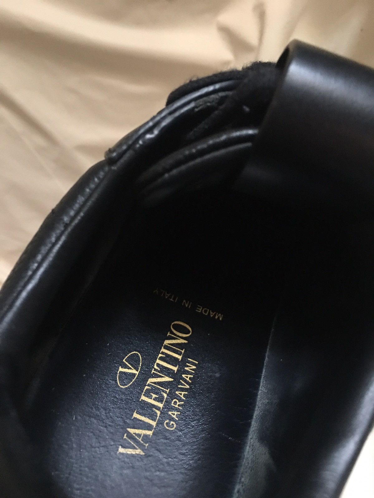 Designer × Valentino Valentino Garavani VL7N Black Leather Sneakers Size EU 41 Size US 8 / EU 41 - 18 Thumbnail