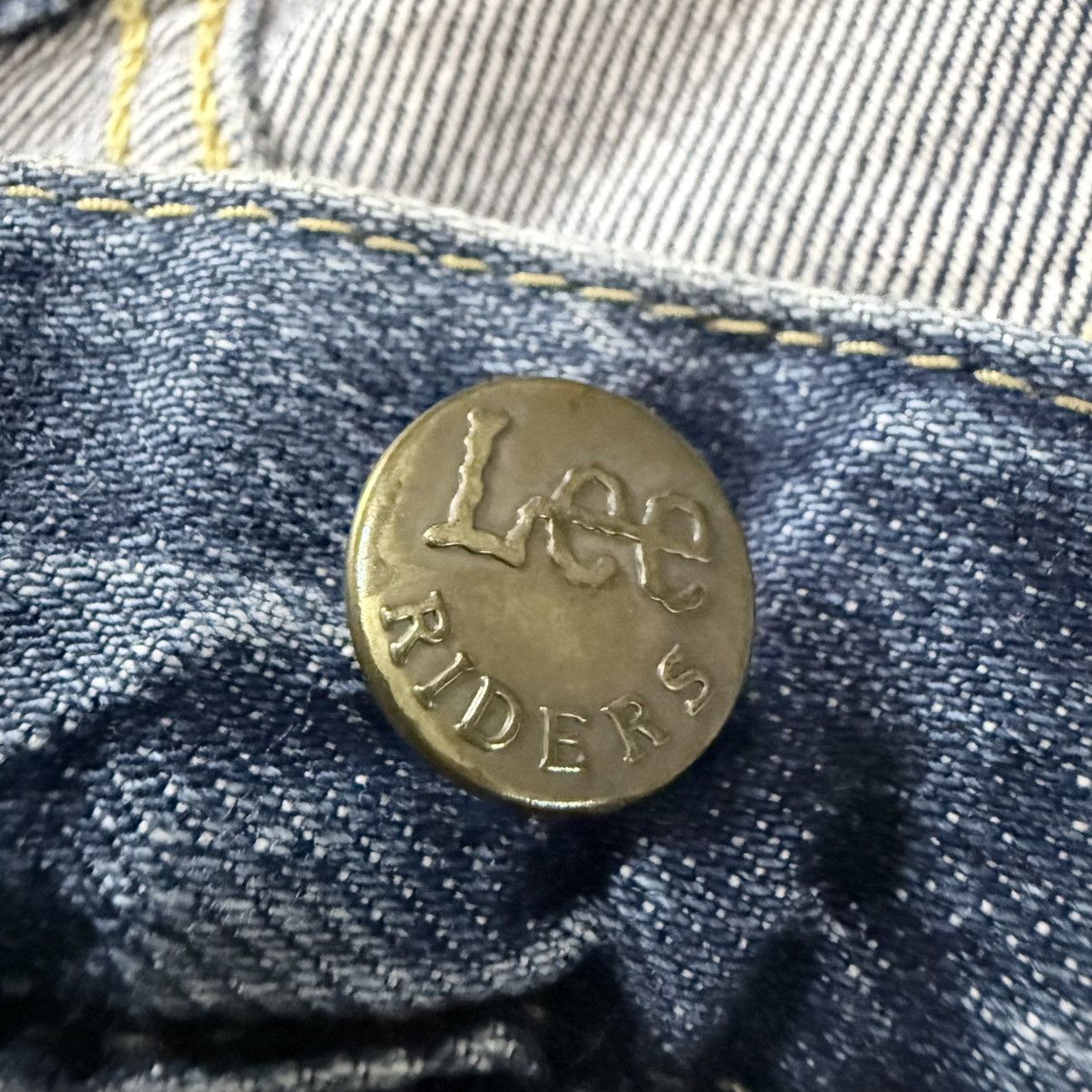 Lee × Number (N)ine Flared Vintage 90s Lee Distressed Faded Japanese Denim Size US 30 / EU 46 - 20 Thumbnail