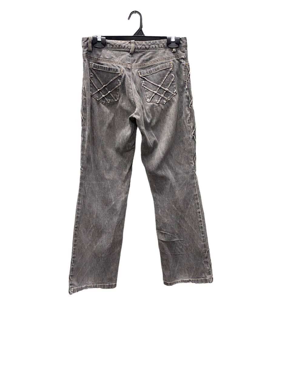 If Six Was Nine 💥BEST OFFER💥TORNADO MART FEMME DISTRESSED BOOTCUT DENIM Size 30" / US 8 / IT 44 - 2 Thumbnail