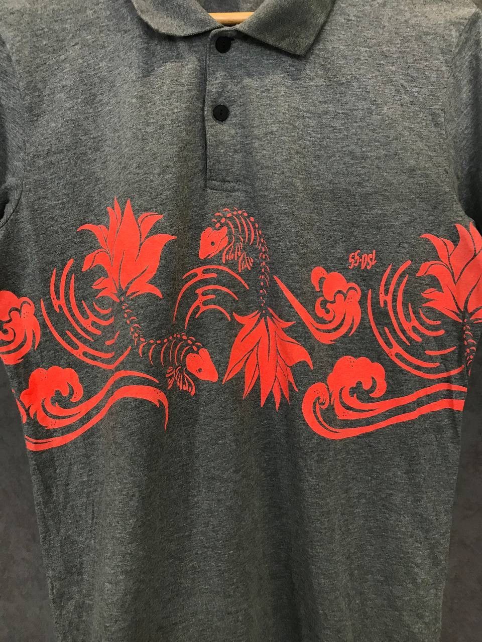 Diesel Diesel designer art polo tee Size US M / EU 48-50 / 2 - 3 Thumbnail