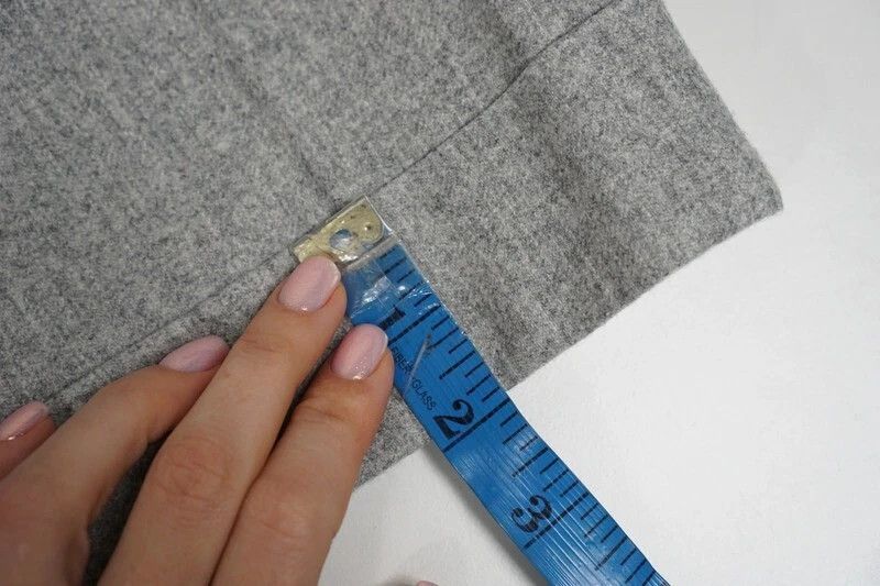 Suitsupply Men Suitsupply Soho Turn- Up Trousers Flannel Wool Grey US40 Size 40R - 7 Thumbnail