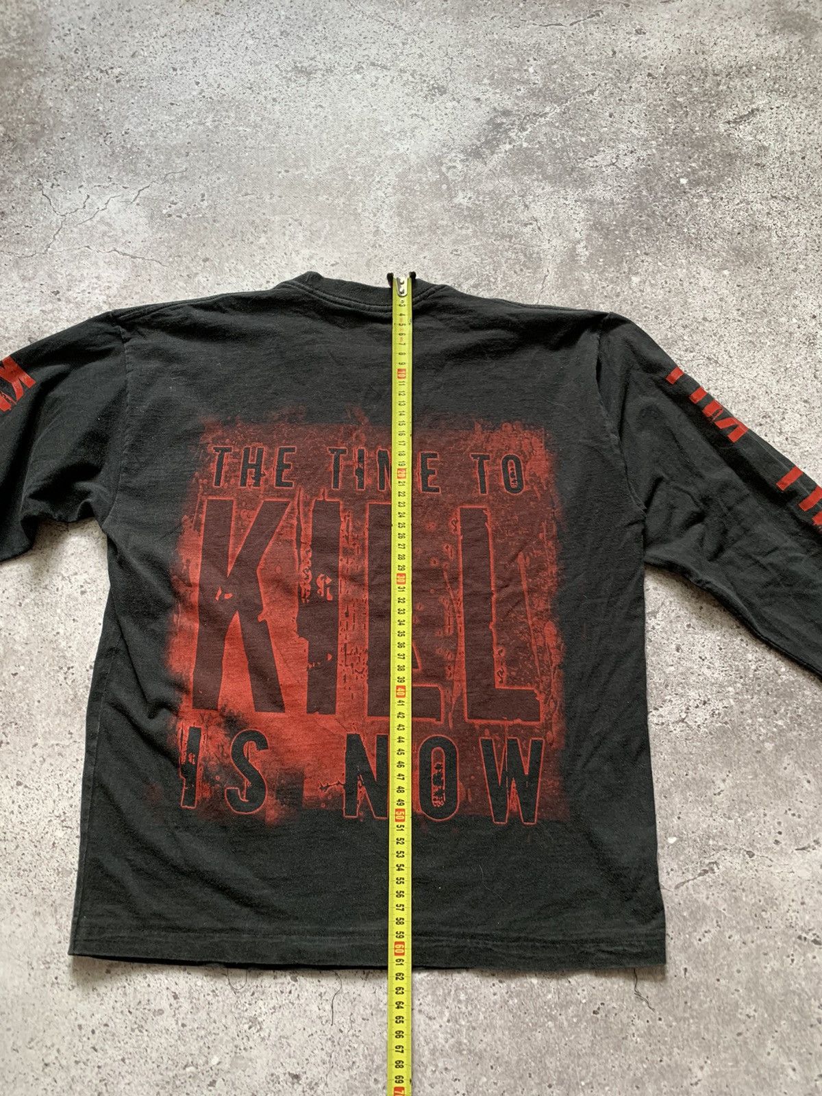 Band Tees × Vintage VINTAGE 00S RARE CANNIBAL CORPSE KILL LONG SLEEVE Size US S / EU 44-46 / 1 - 8 Thumbnail