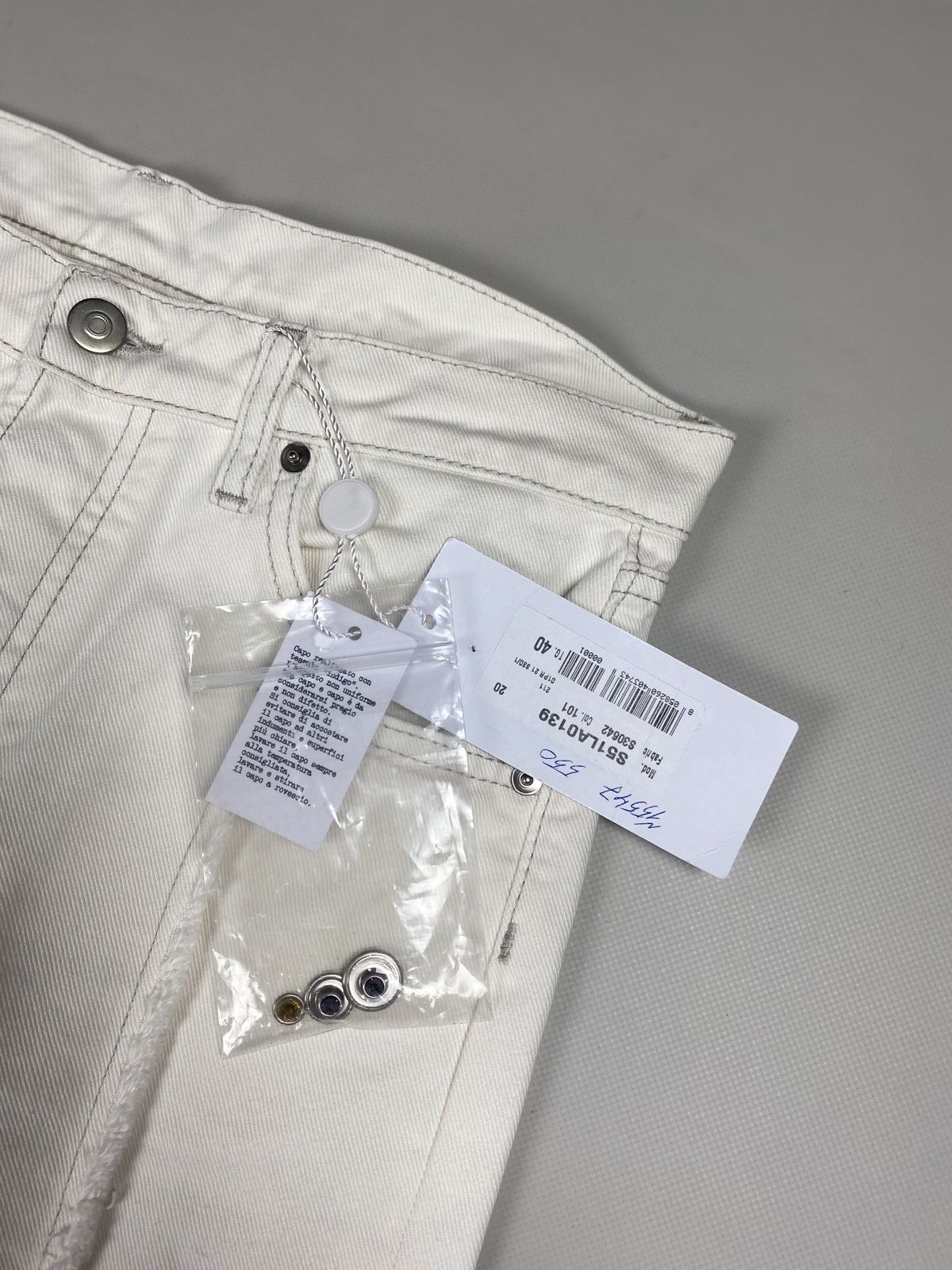 Maison Margiela BNWT! Maison Margiela 5 Pocket ladies denim jeans size 40 Size 27" / US 4 / IT 40 - 12 Thumbnail