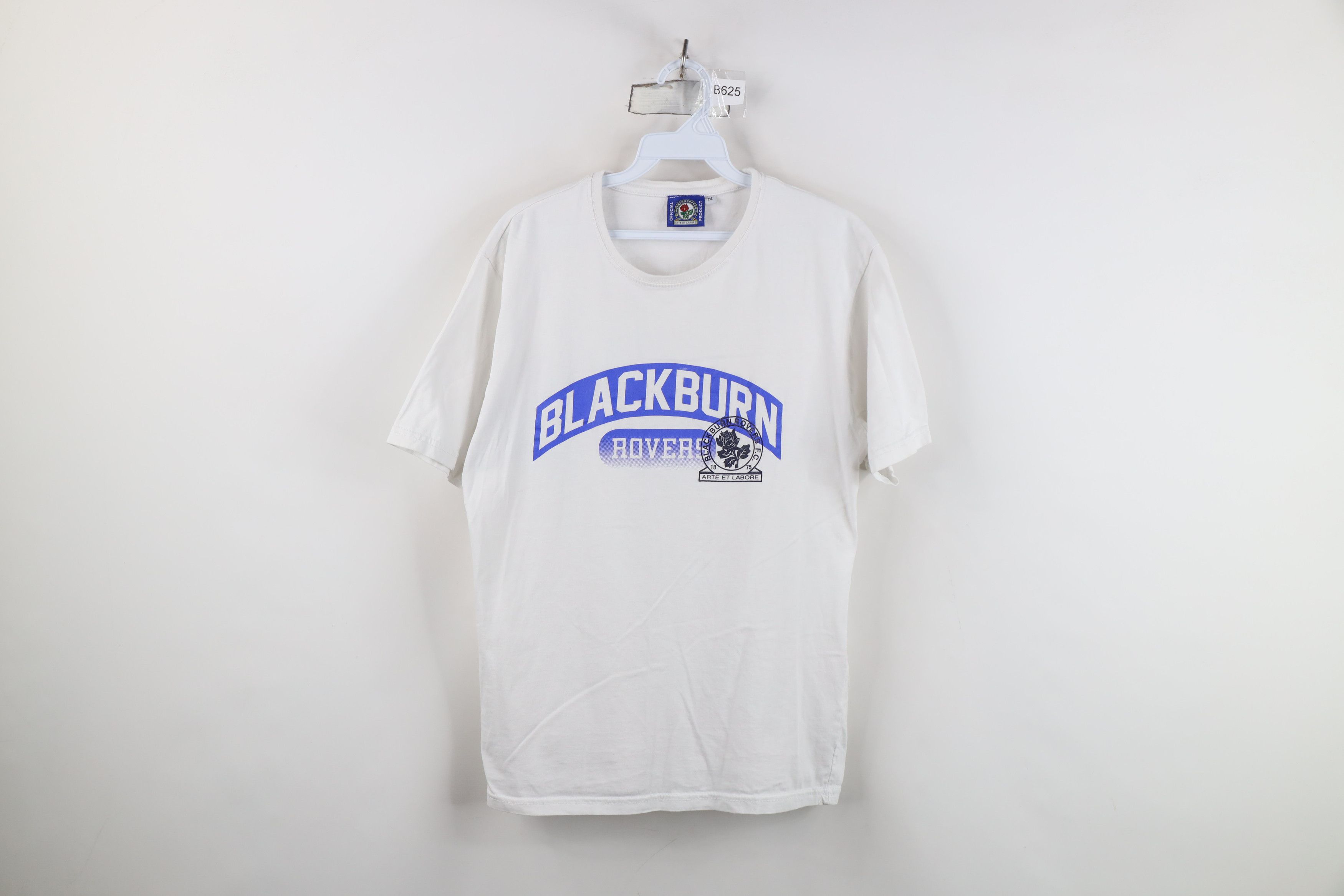 Vintage Retro Blackburn Rovers FC Football Soccer T-Shirt White Size US M / EU 48-50 / 2 - 1 Thumbnail