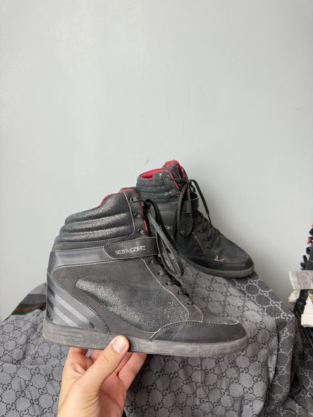Adidas Rare! Y2K Vtg Adidas Selna Gomez Platform Sneakers Isabel Size US 9 / IT 39 - 7 Thumbnail
