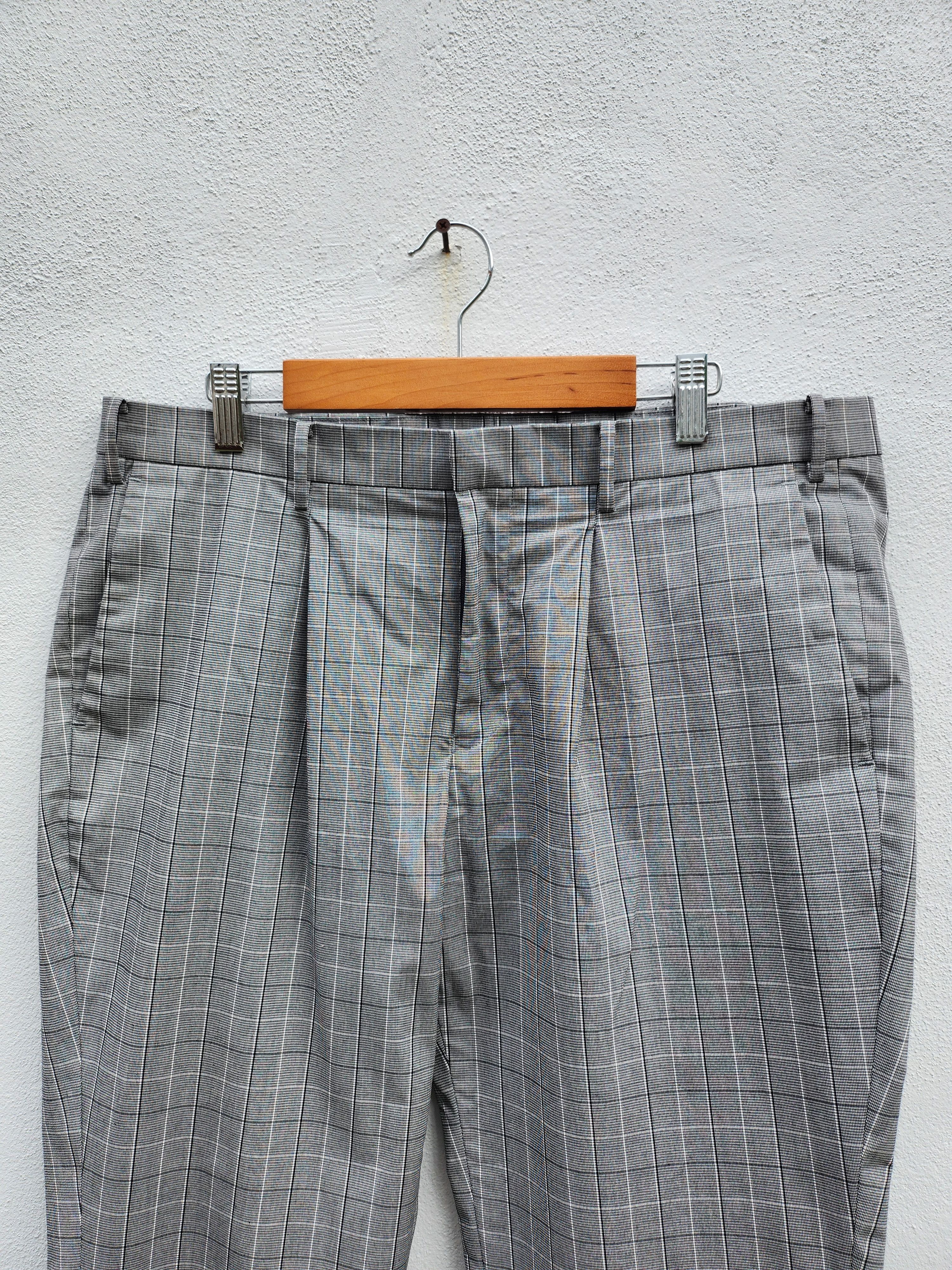 Japanese Brand 💥DoClasse Casual Check Pants Size US 35 - 6 Thumbnail