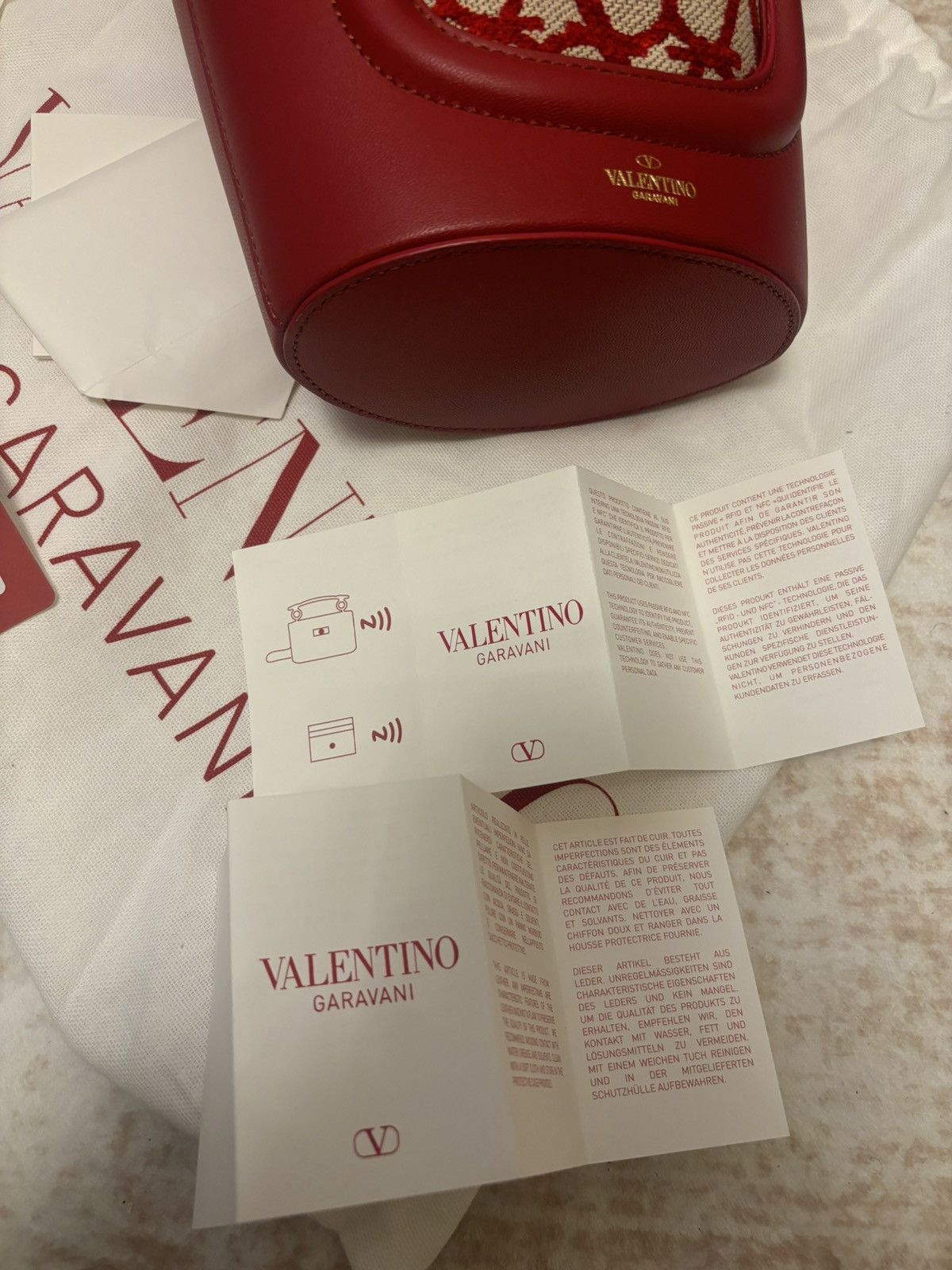 Valentino Valentino Bucket Bag Red Size ONE SIZE - 8 Thumbnail