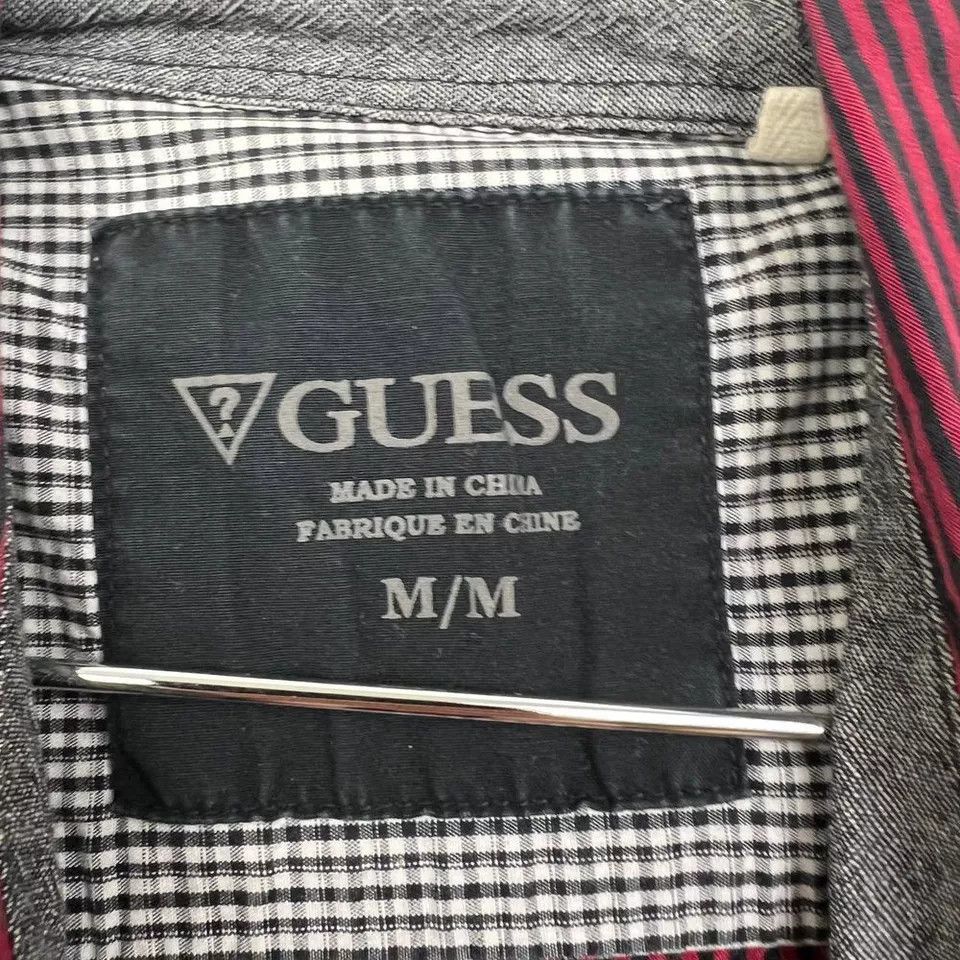 Guess Guess Jeans Shirt Men Stripes Button Up Long Sleeve Cotton M Size US M / EU 48-50 / 2 - 4 Thumbnail