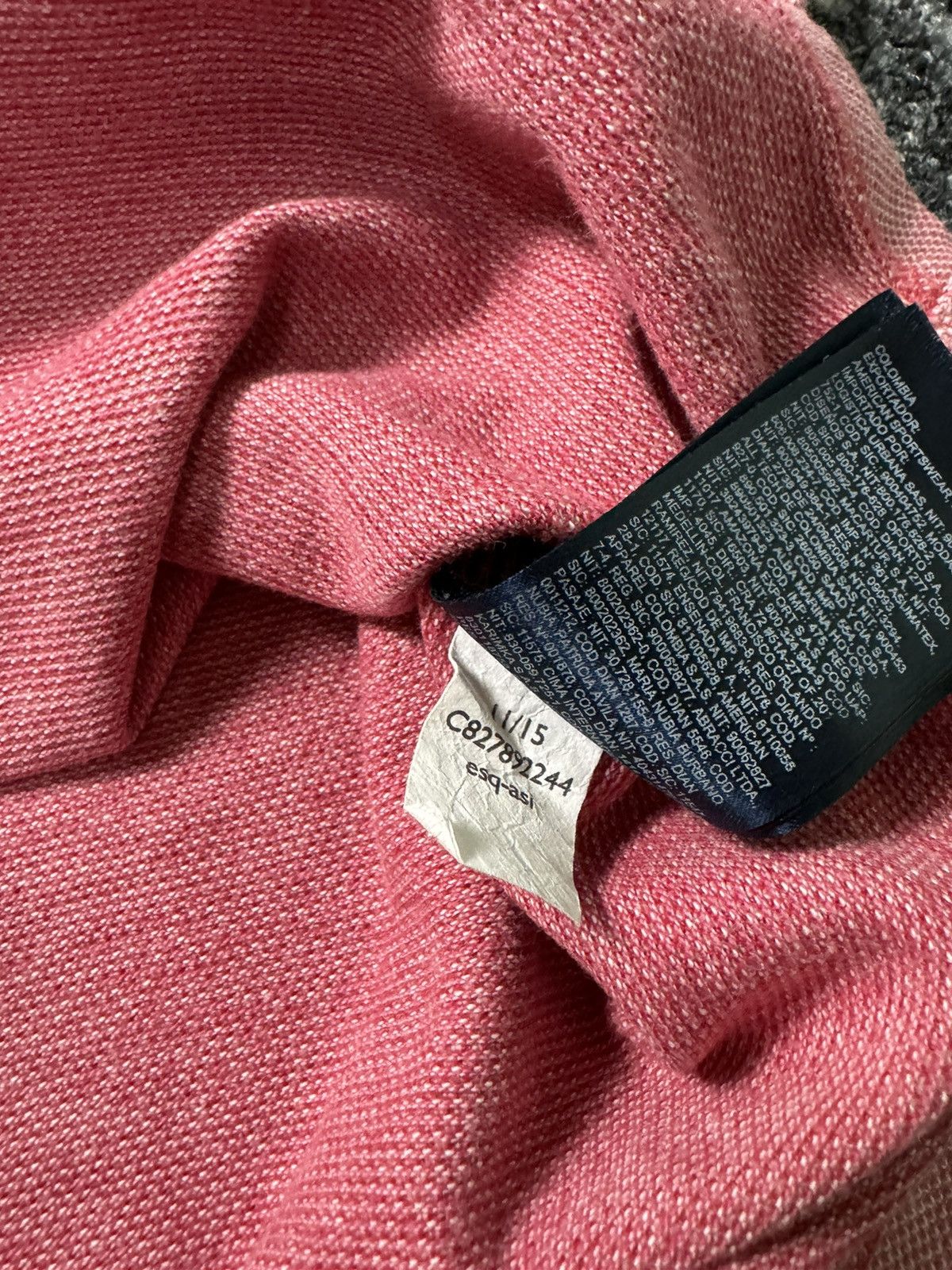 Tommy Hilfiger Vintage Tommy Hilfiger Polo Shirt Rugby Pink Size US M / EU 48-50 / 2 - 6 Thumbnail