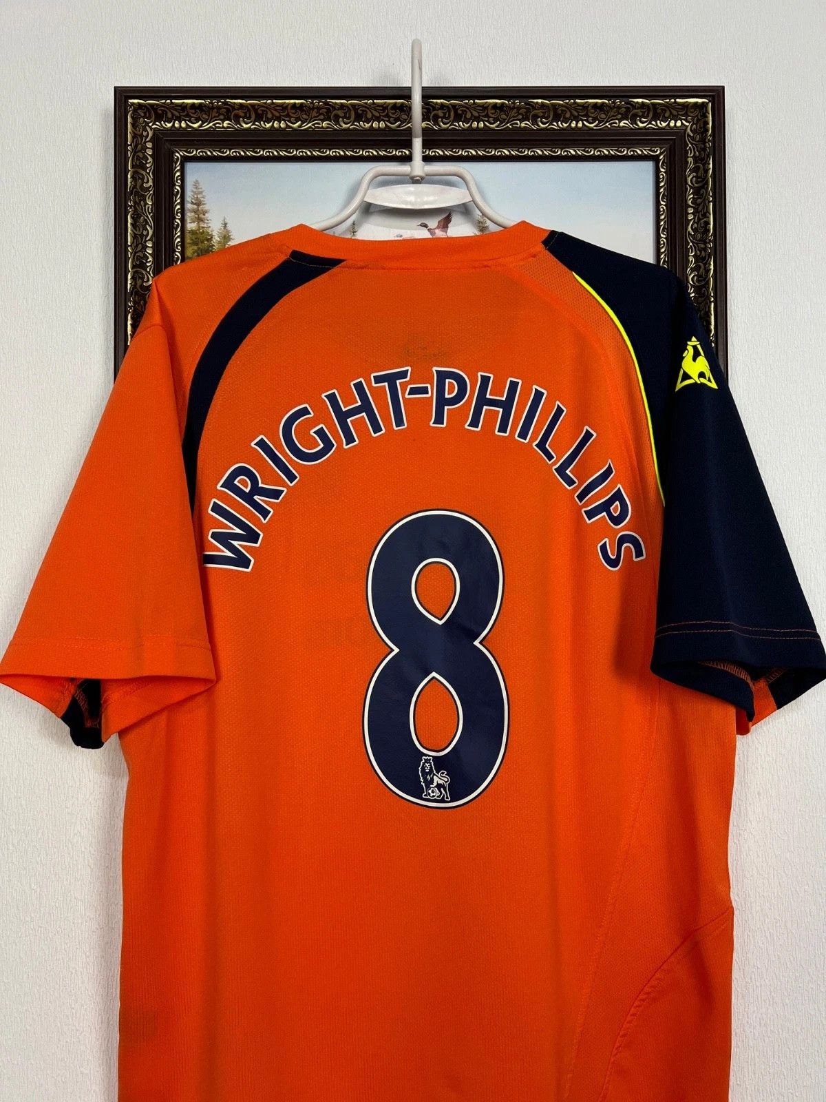 Vintage Manchester City football shirt Soccer #8 Wright Phillips Size US L / EU 52-54 / 3 - 2 Thumbnail