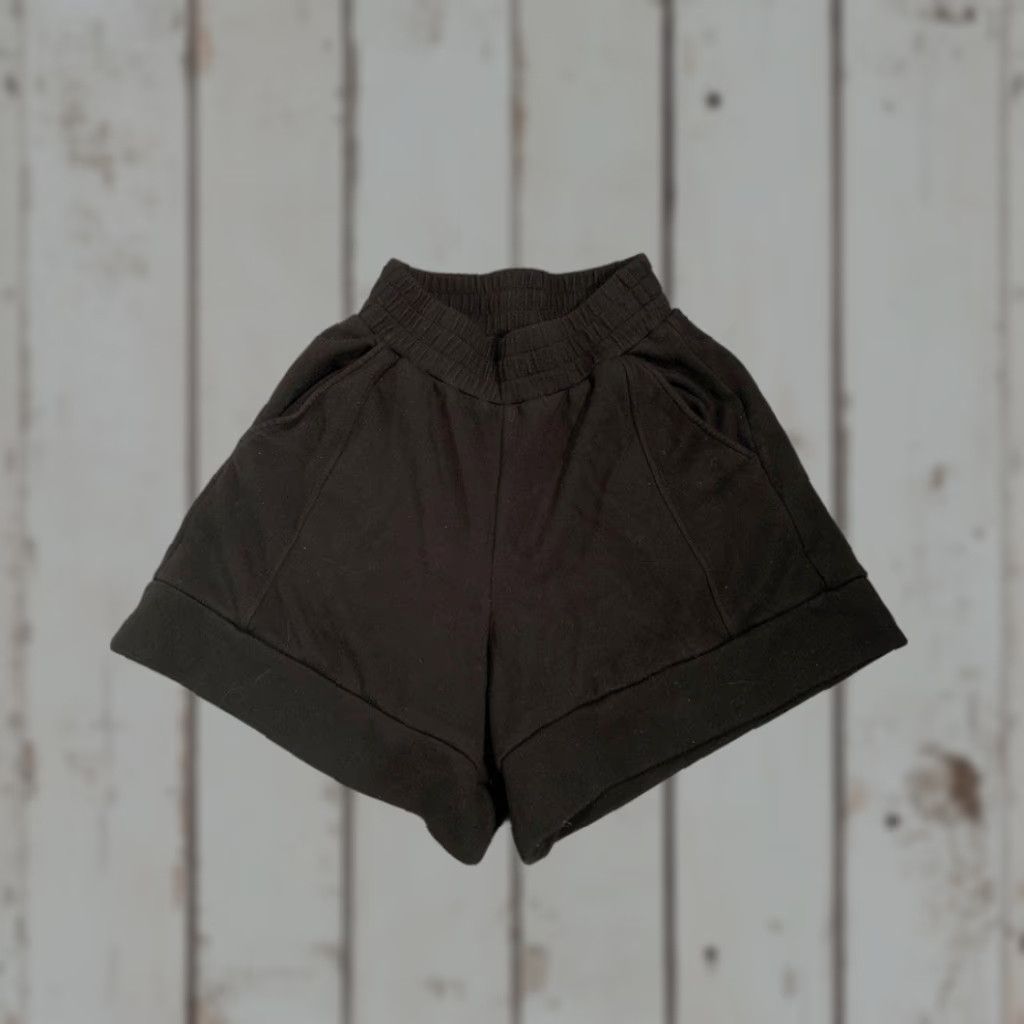 Varley VARLEY Black Women's Shorts Bermuda High Waist XS Black Women Shorts Regular Size Varley Bermuda Shorts Women XS Black Size 26" / US 2 / IT 38 - 1 Thumbnail