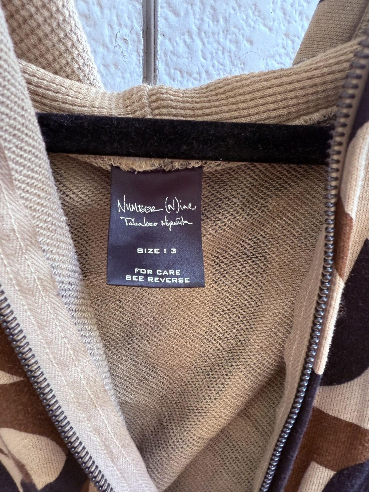 Number (N)ine Number nine tribal zip up Sz 3 Size US L / EU 52-54 / 3 - 22 Thumbnail