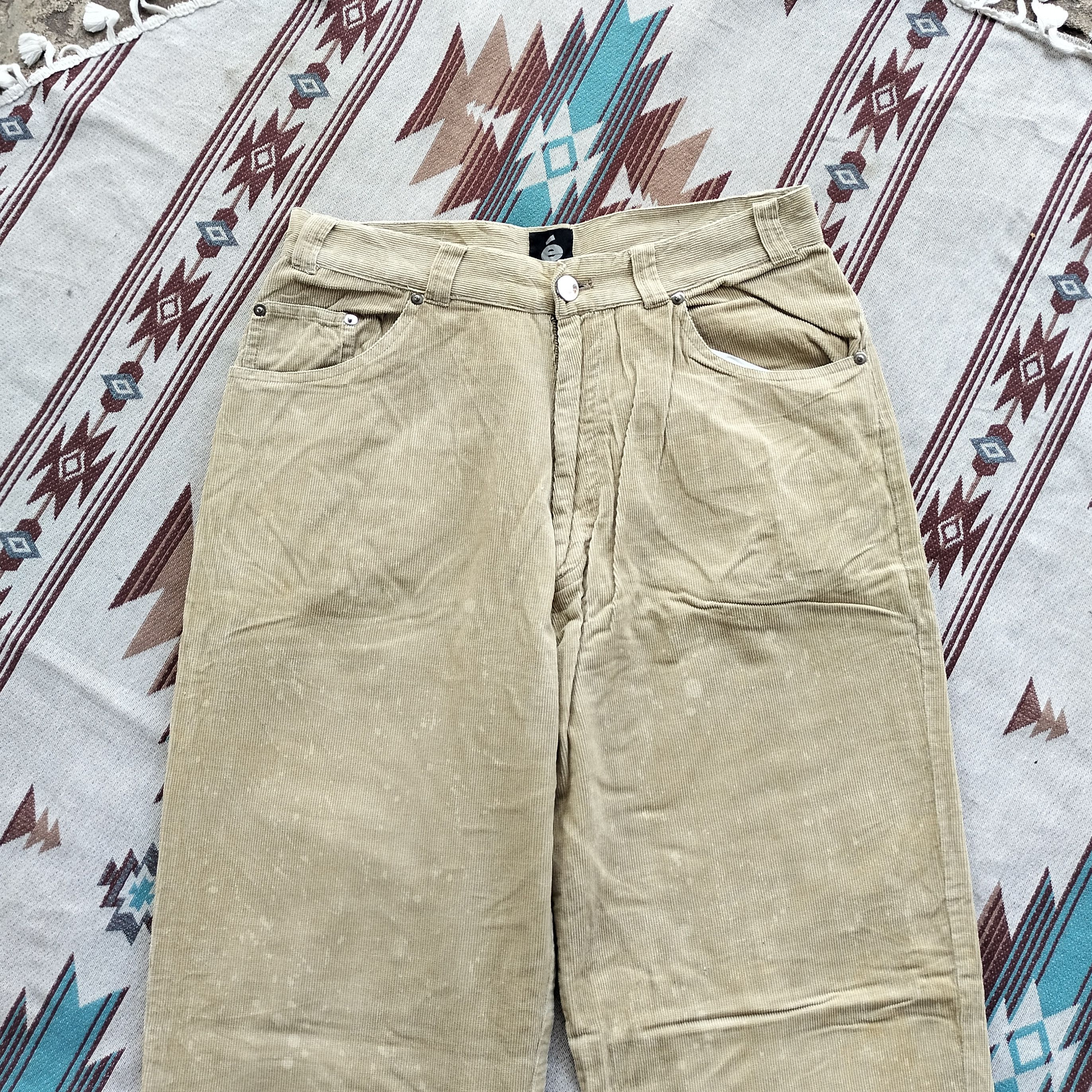 eS Vintage 90s skateboard e Board wear corduroi pants Size US 30 / EU 46 - 3 Thumbnail