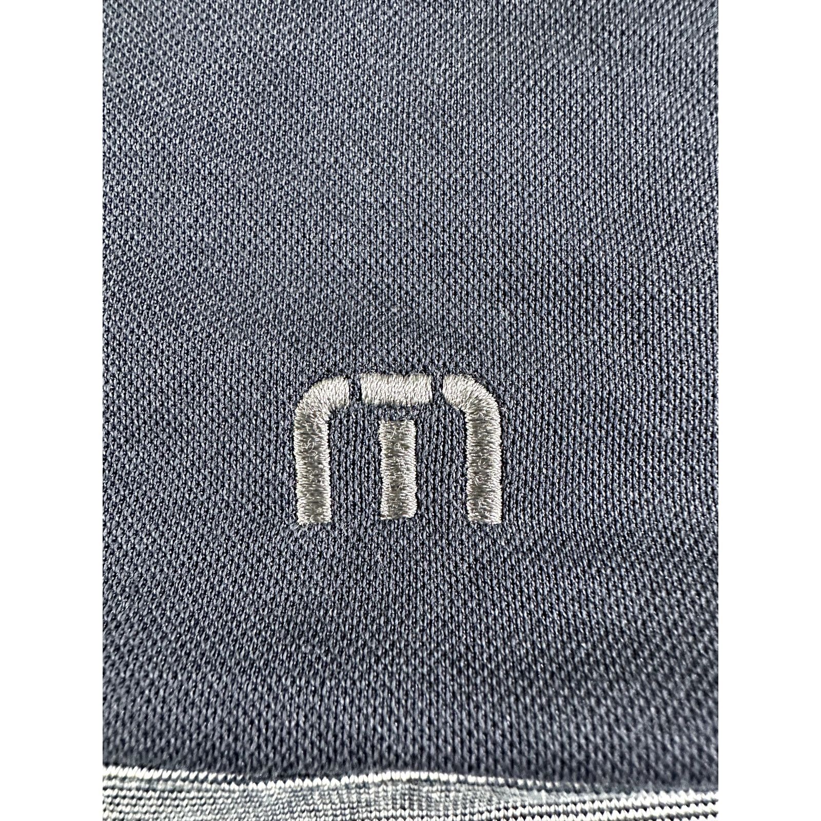 TravisMathew Travis Mathew Blocked Striped Polo Shirt Mens Lg Blue Gray Size US L / EU 52-54 / 3 - 3 Thumbnail