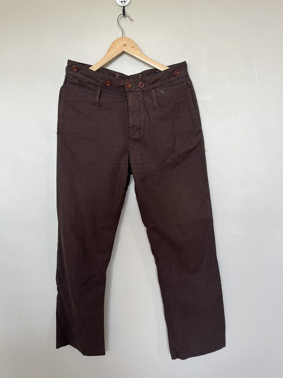 Paul Smith Paul smith vintage inpired design with buckle back Size US 32 / EU 48 - 1 Thumbnail