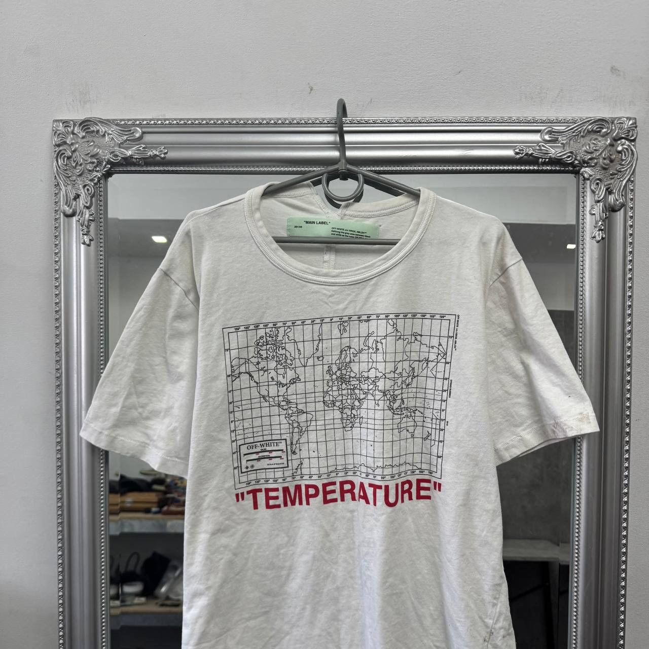 Off-White Off-White T-Shirt Temperature Map Spliced Big Logo Size US M / EU 48-50 / 2 - 2 Thumbnail