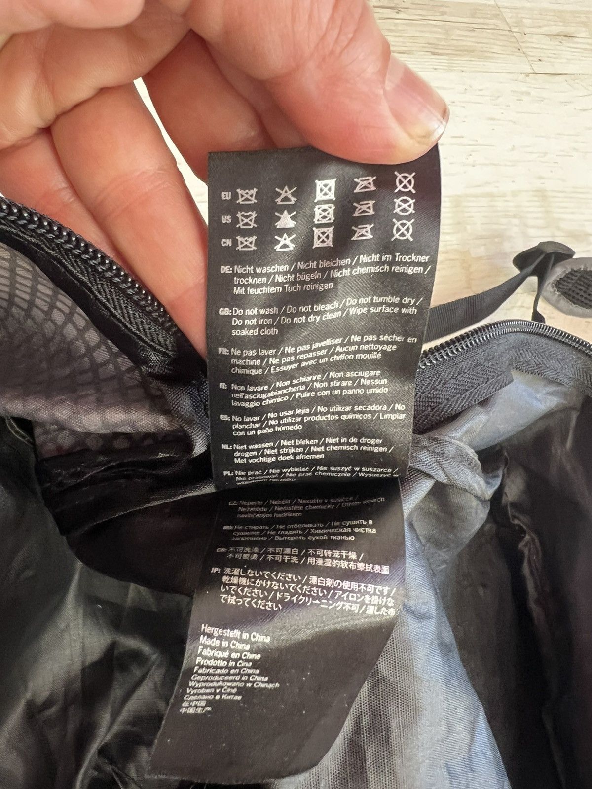 Porsche Design Porsche Racing Collection Packable Backpack 35L Black Bag Size ONE SIZE - 12 Thumbnail