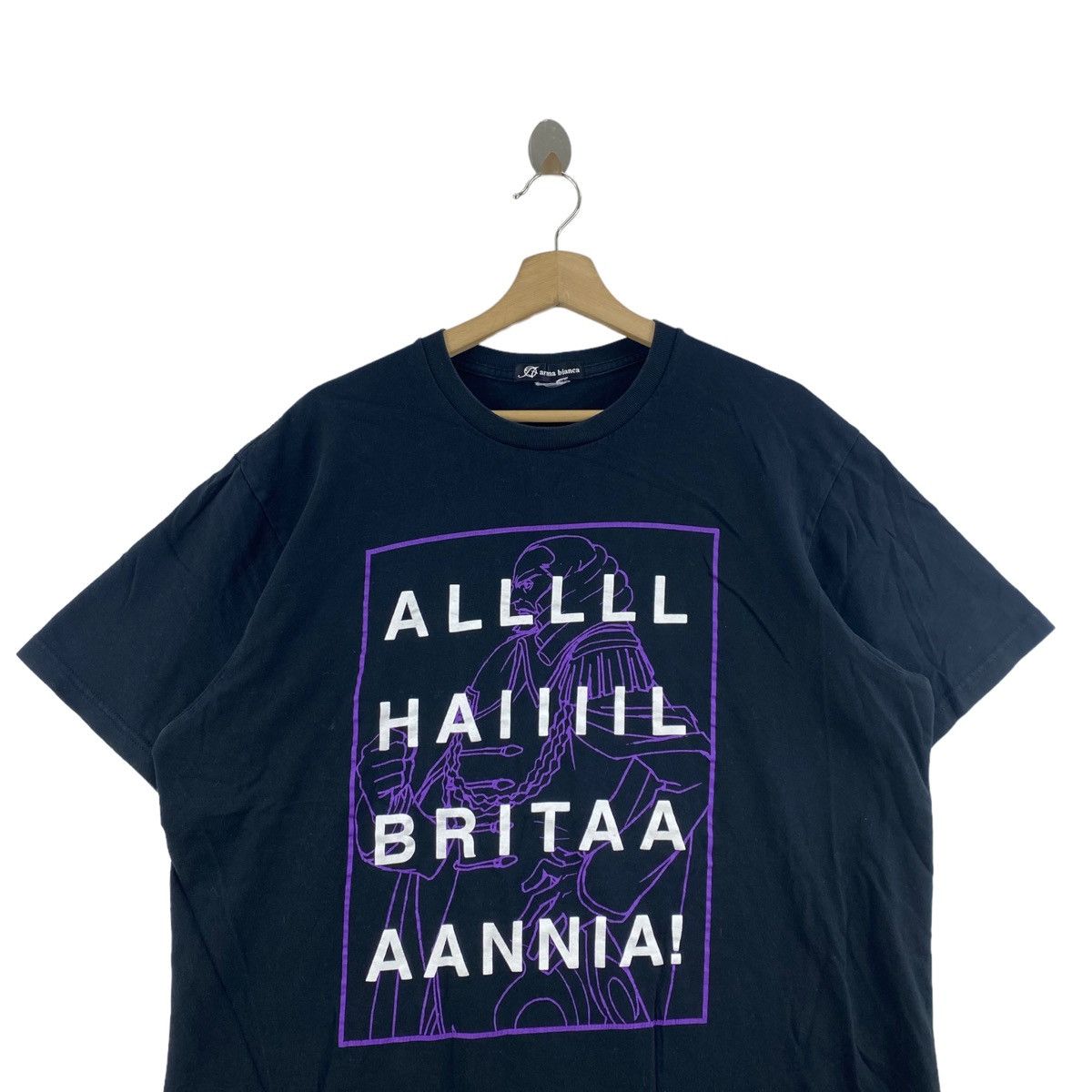 Vintage ARMA BIANCA Japanese Brand Code Geass All Hail Britannia Size US XL / EU 56 / 4 - 2 Thumbnail