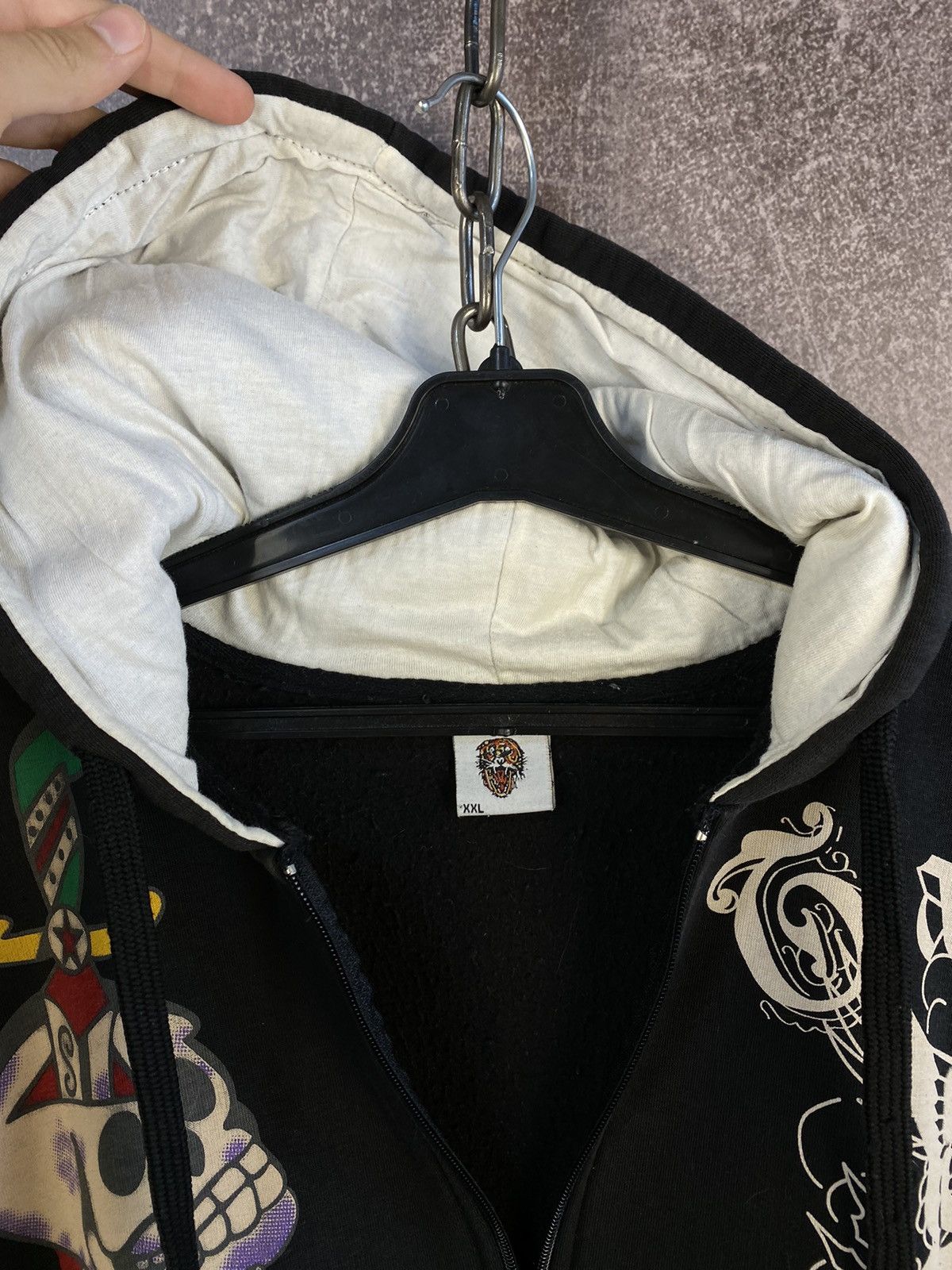 Christian Audigier Vintage Ed Hardy Hoodie Christian Audigier Really Point Size US XL / EU 56 / 4 - 10 Thumbnail