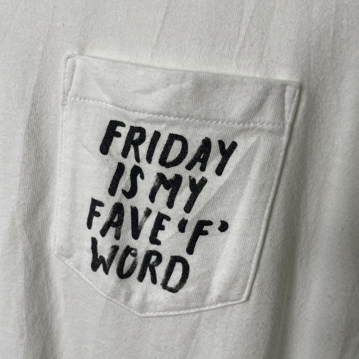 Uniqlo Timothy Goodman Friday Is My Favourite F Word Collabs Tee Size US S / EU 44-46 / 1 - 2 Thumbnail