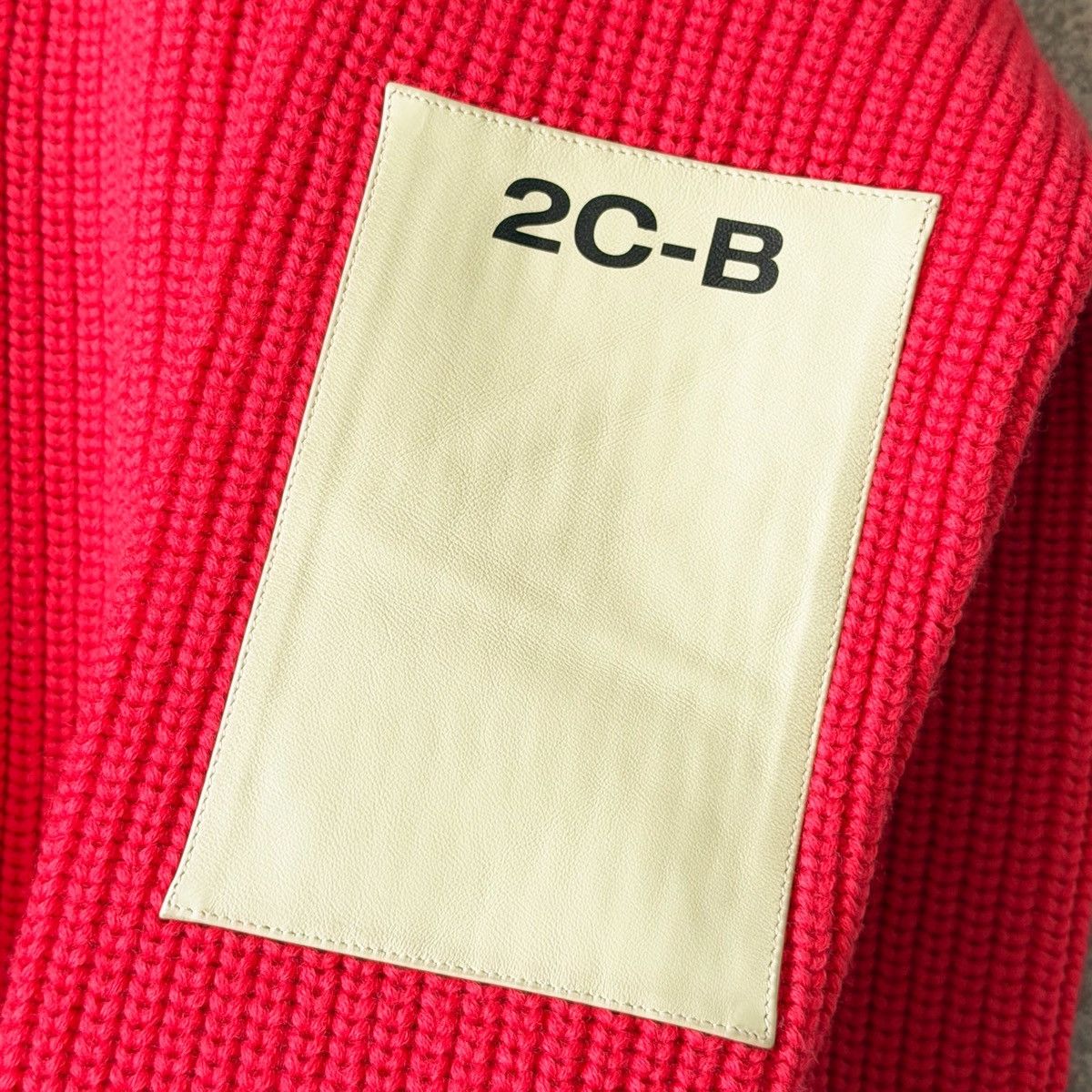 Raf Simons AW18 “Drugs” Oversized Wool Knit Elbow Patch Cardigan Size US XL / EU 56 / 4 - 4 Thumbnail