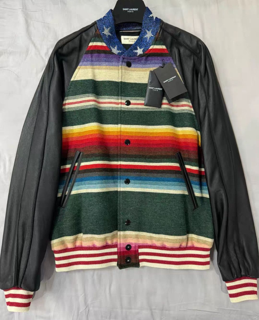 Saint Laurent Paris Saint Laurent SLP 16SS runway style T-Rex jacket Size US S / EU 44-46 / 1 - 1 Thumbnail