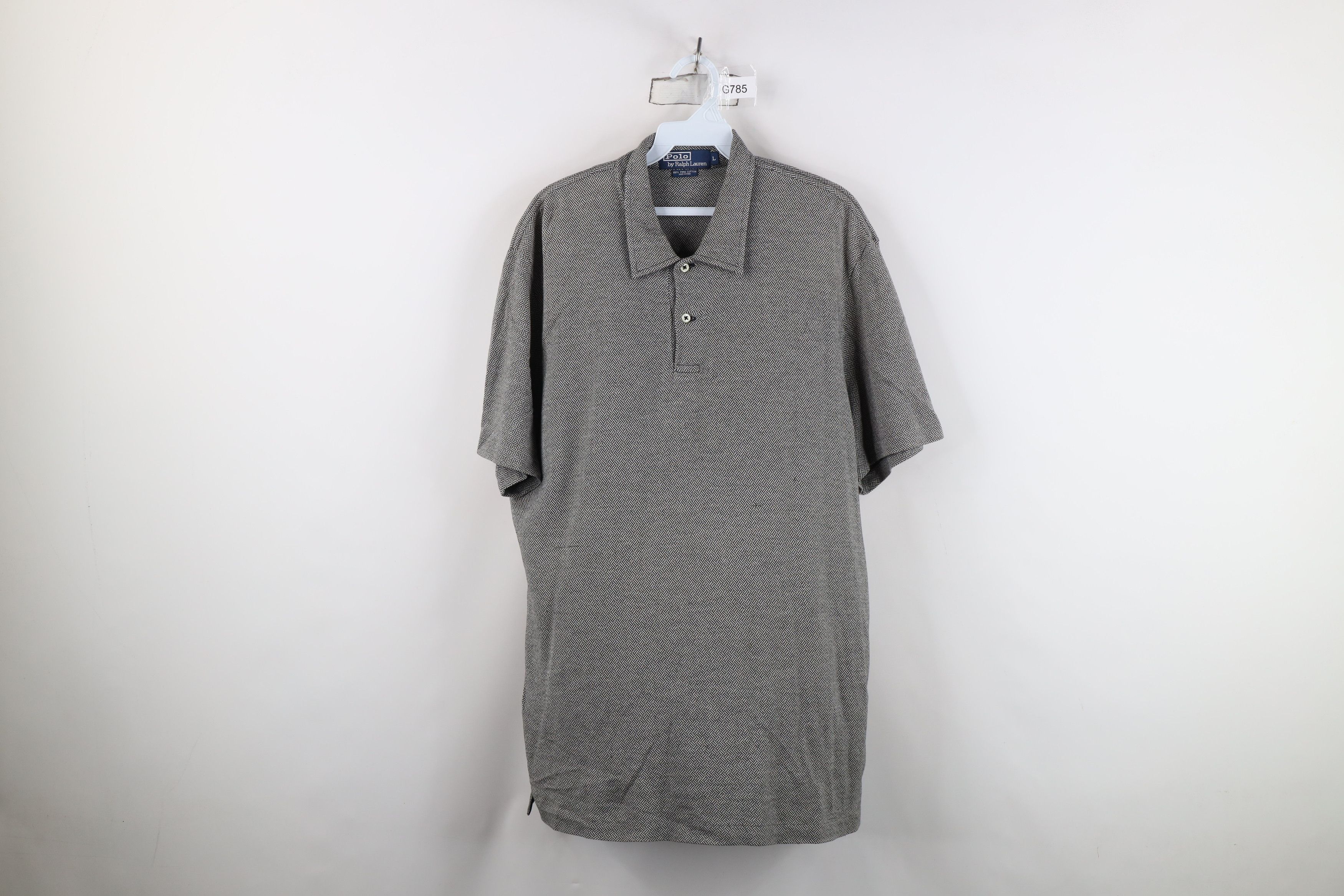 Vintage 90s Ralph Lauren Soft Pima Cotton Knit Golf Polo