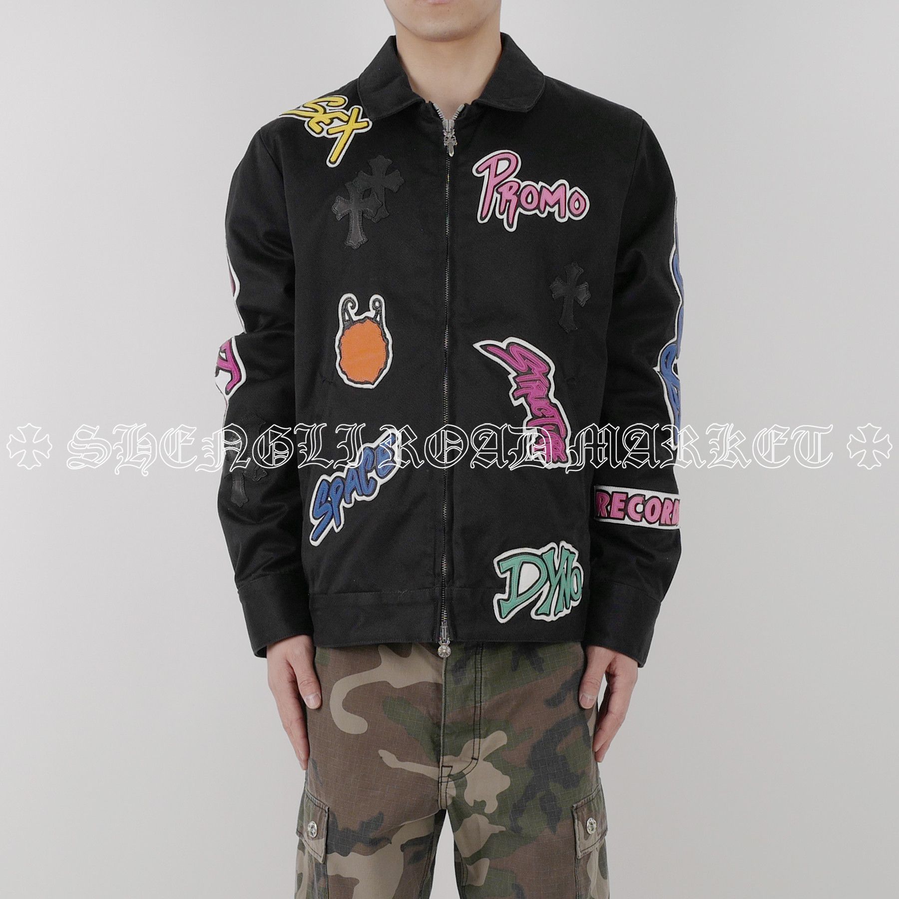 Chrome Hearts Chrome Hearts Matty Boy Patch Zip Up Jacket Size US L / EU 52-54 / 3 - 20 Thumbnail