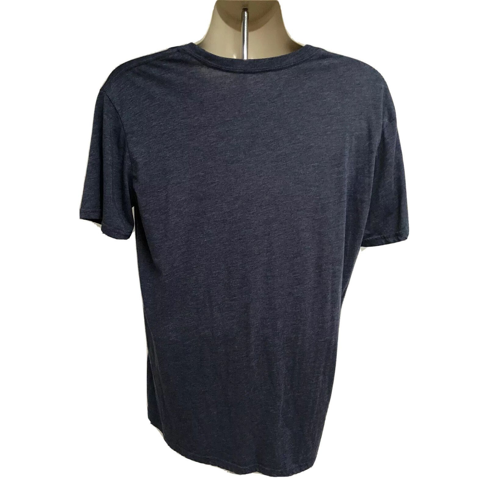 Other Mens Blue Graphic T-Shirt Large Patriotic USA Flag Stretch Size US L / EU 52-54 / 3 - 2 Thumbnail