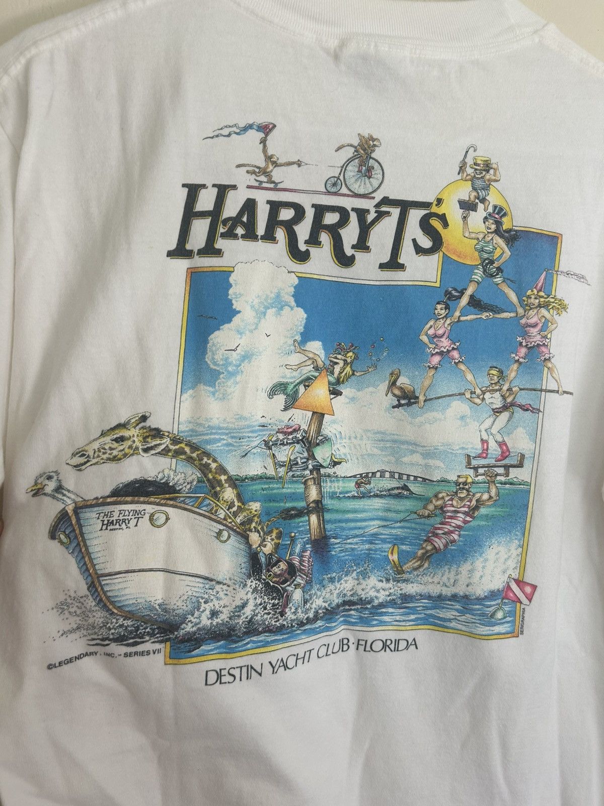 Vintage Vintage Harry T’s “Race of the Long Necks” Animal Jetski Tee Size US M / EU 48-50 / 2 - 9 Thumbnail