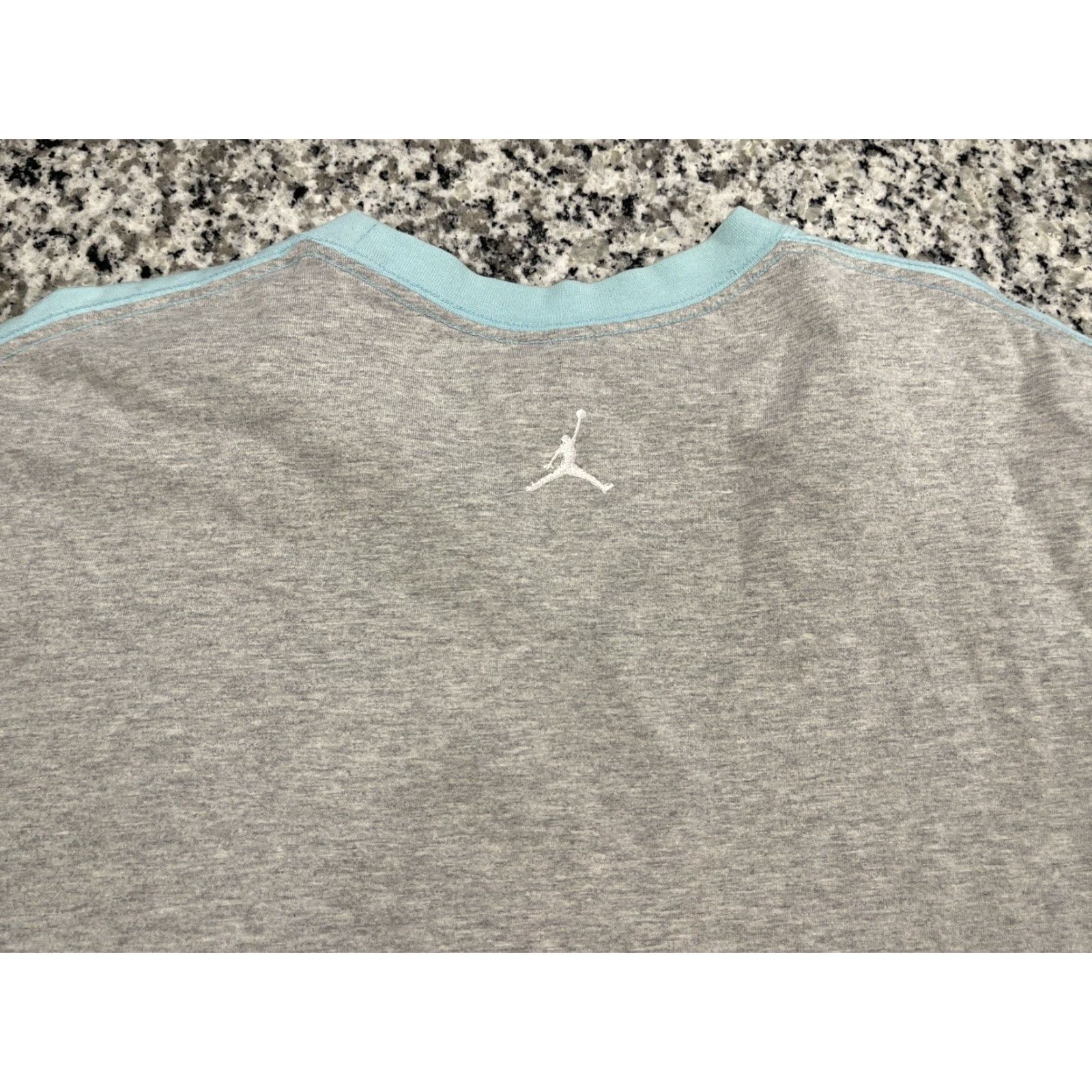 Nike VINTAGE Nike Flight Shirt Men 3XL Light Blue T-Shirt Nike 255969-444 Reg Fit Red Tag Mens Size US XXL / EU 58 / 5 - 7 Thumbnail