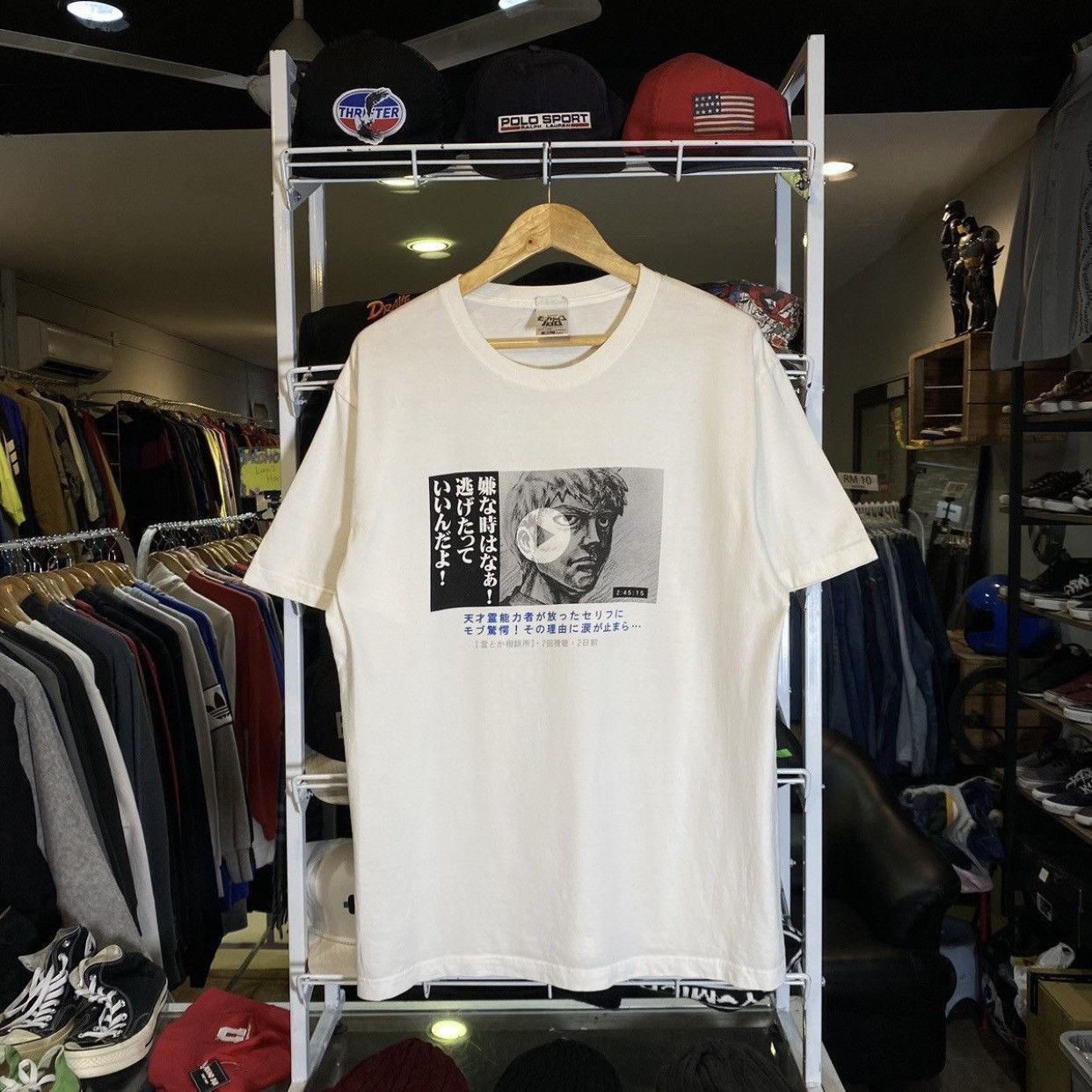 Anime Mob Psycho 100 II Arataka Reigen Thumbnail Style T-shirt Size US XL / EU 56 / 4 - 1 Thumbnail