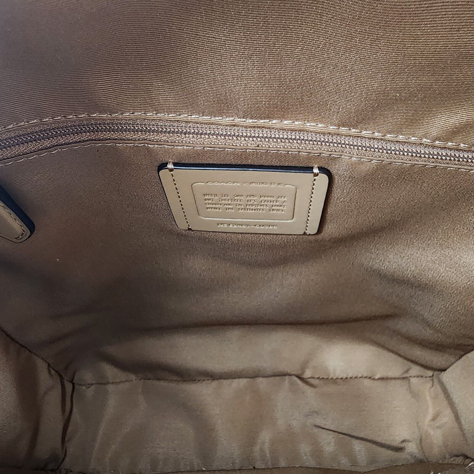 Coach NWT Coach CU389 Coach X Observed By Us Court Backpack Chalk Size ONE SIZE - 6 Thumbnail