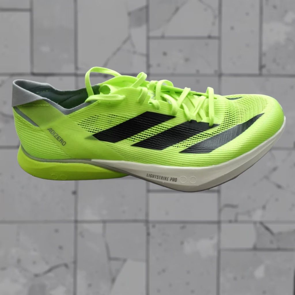 Adidas adidas Adizero Avanti Spikes Lucid Lemon Men’s 11 Women’s 12 Sneaker Athletic Track & Field Breathable Lightweight Green IG1989 Size US 11 / IT 41 - 1 Thumbnail
