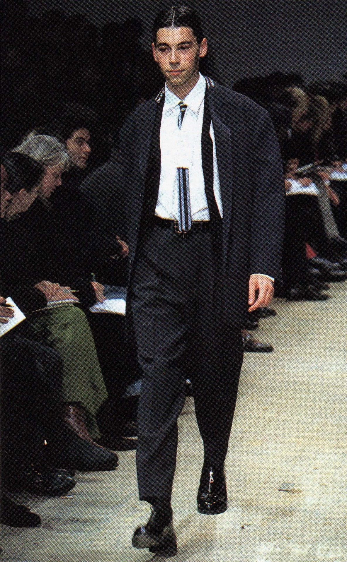 Other Yohji Yamamoto 1995aw Fixed Tie Show Shirt- Size US M / EU 48-50 / 2 - 6 Thumbnail