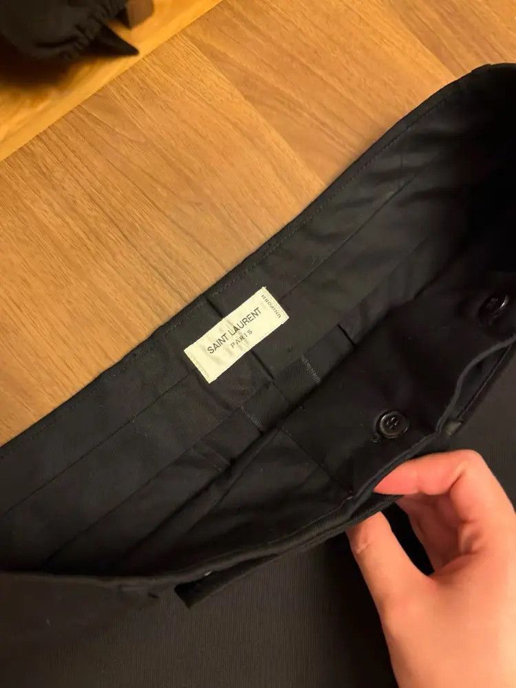 Saint Laurent Paris Sz 48 Saint Laurent Paris 21SS Basic Trousers-2507 Size US 32 / EU 48 - 5 Thumbnail