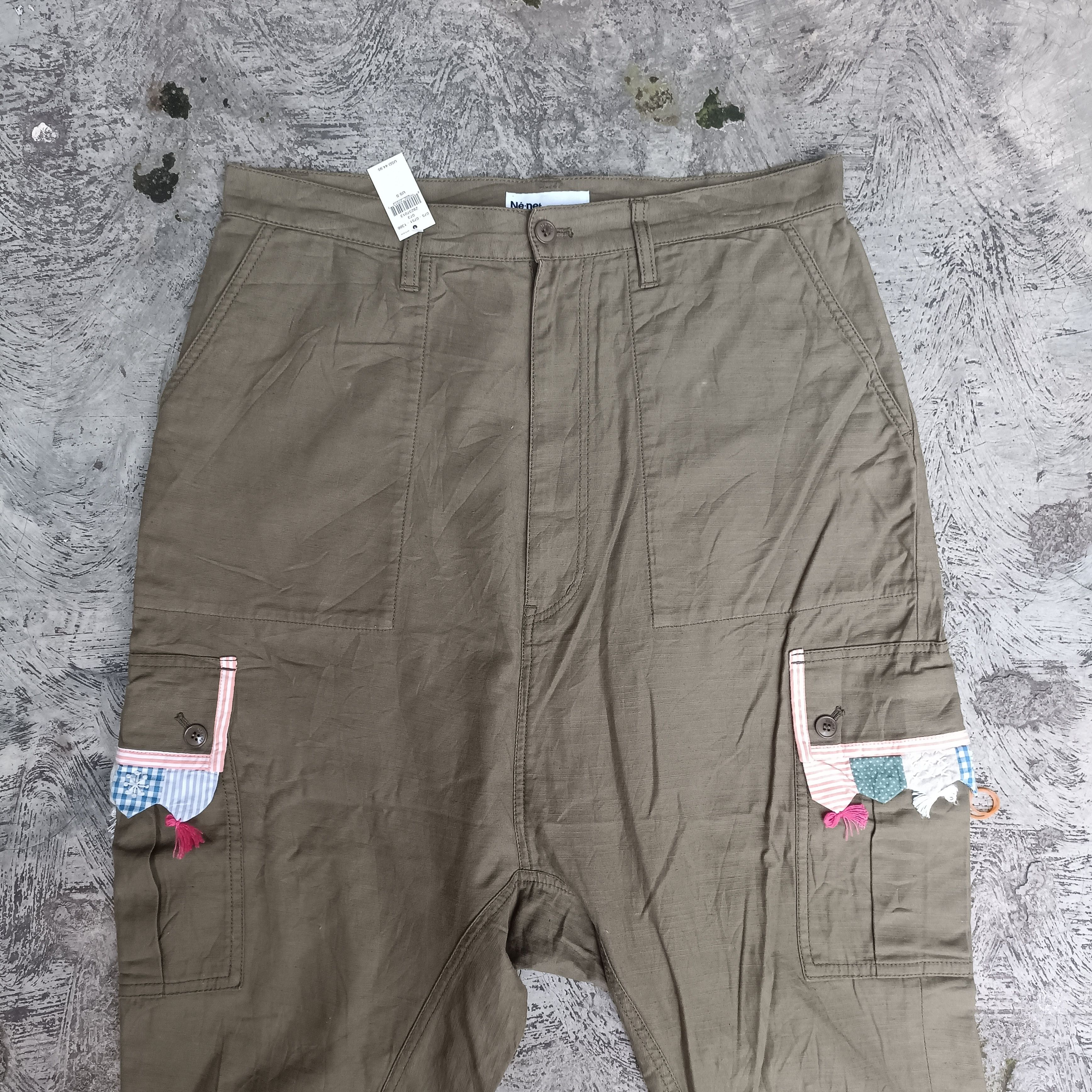 Issey Miyake Ne-Net nya Pants Cargo Rare Design By Issey Miyake Size US 32 / EU 48 - 4 Thumbnail