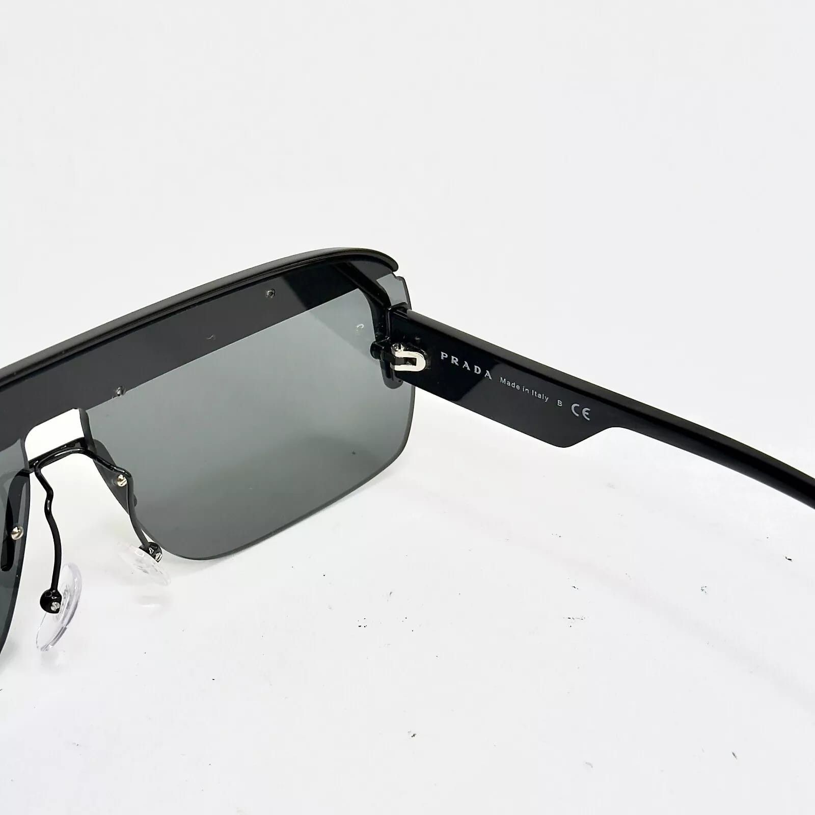 Prada PRADA GAME Mask PR15US Black Contemporary Fashion 15U Size ONE SIZE - 3 Thumbnail