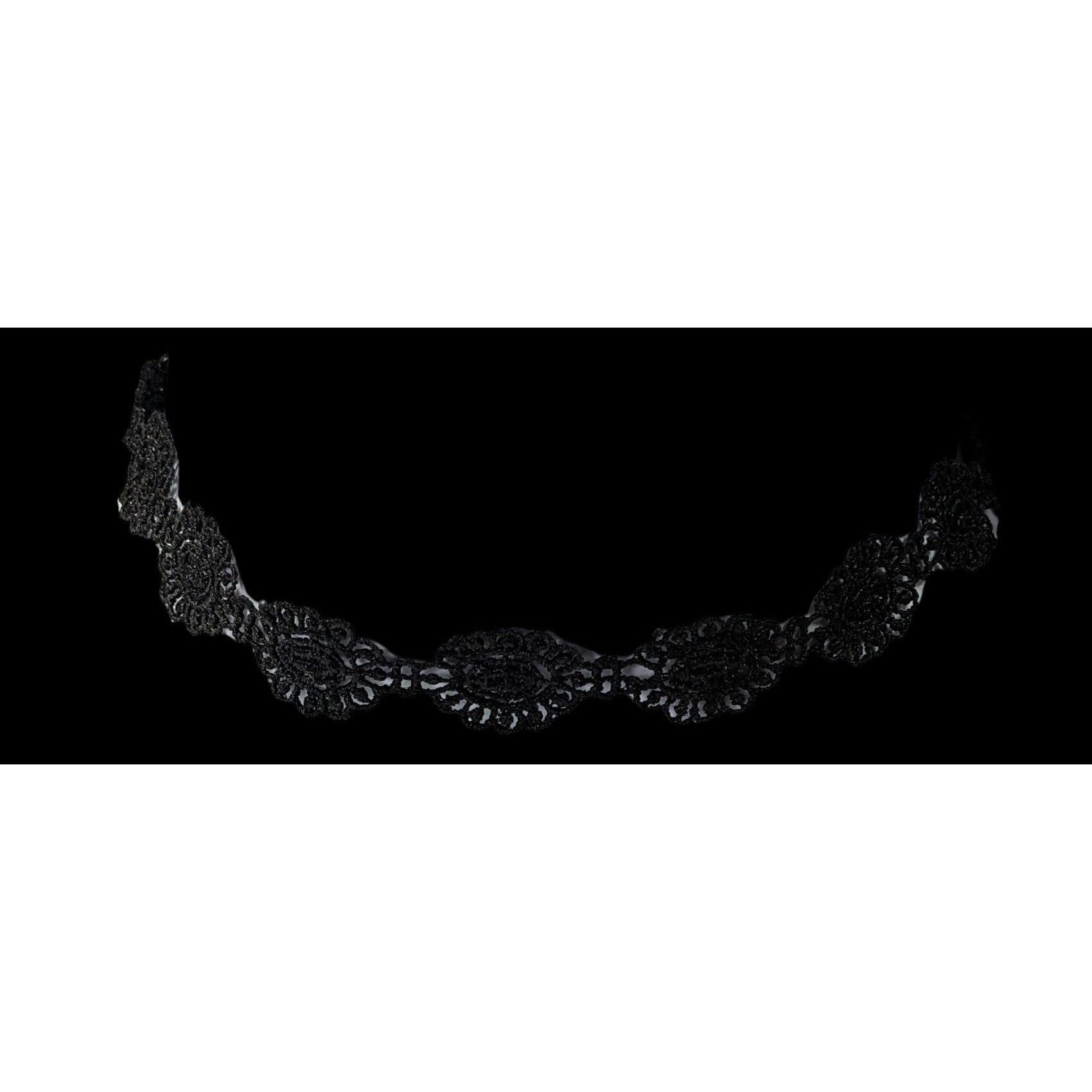 Other Gothic Victorian Style Floral Lace Choker Size ONE SIZE - 5 Thumbnail