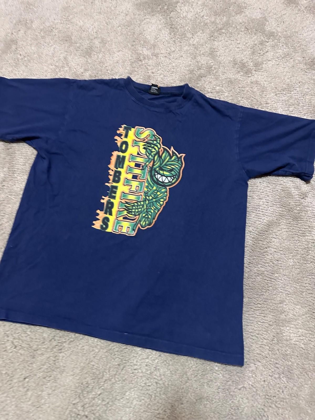Spitfire VINTAGE 90'S DEADSTOCK SPITFIRE TOMBERS STREETWEAR Sz M Size US M / EU 48-50 / 2 - 2 Thumbnail
