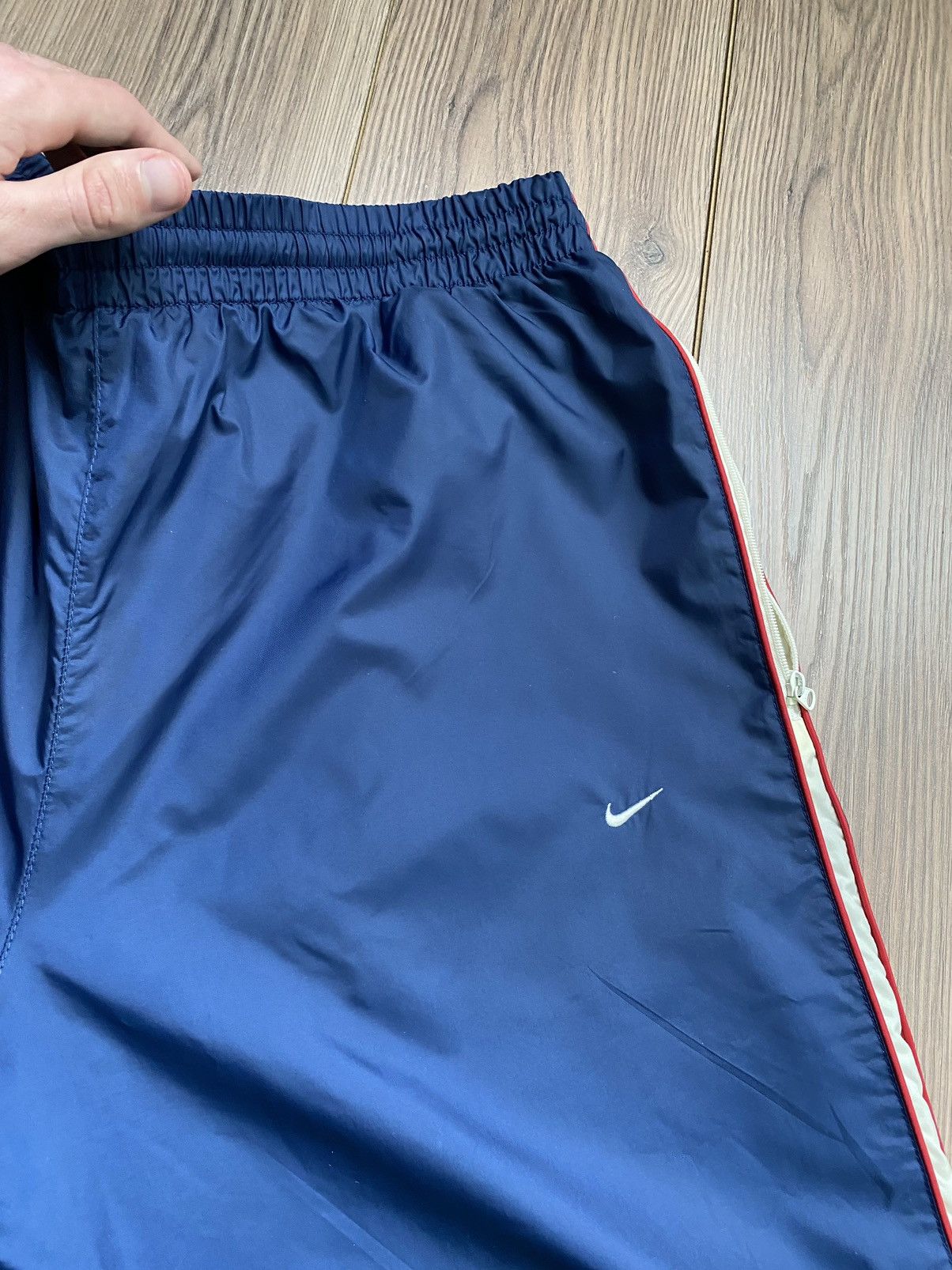 Nike × Vintage Vintage Nike 90’s Nylon Blue Pants Men’s Size M Size US 34 / EU 50 - 10 Thumbnail