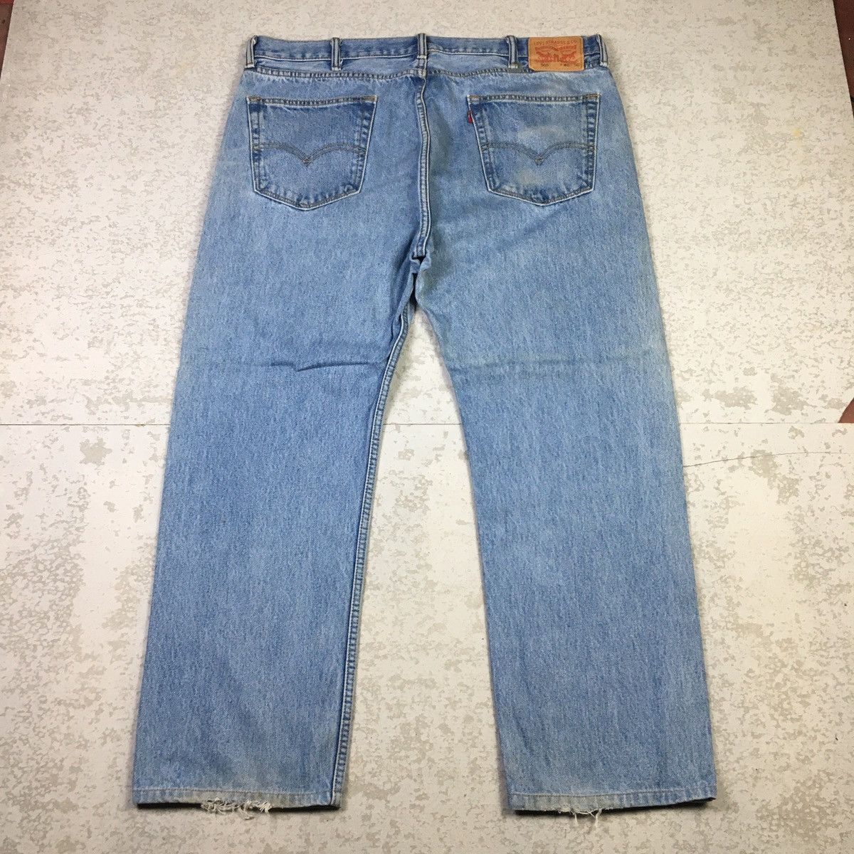Levi's × Levi's Vintage Clothing × Vintage 🔥ACCEPT OFFER🔥 Levis 505 Loose Light Blue Jeans Size US 40 / EU 56 - 2 Thumbnail