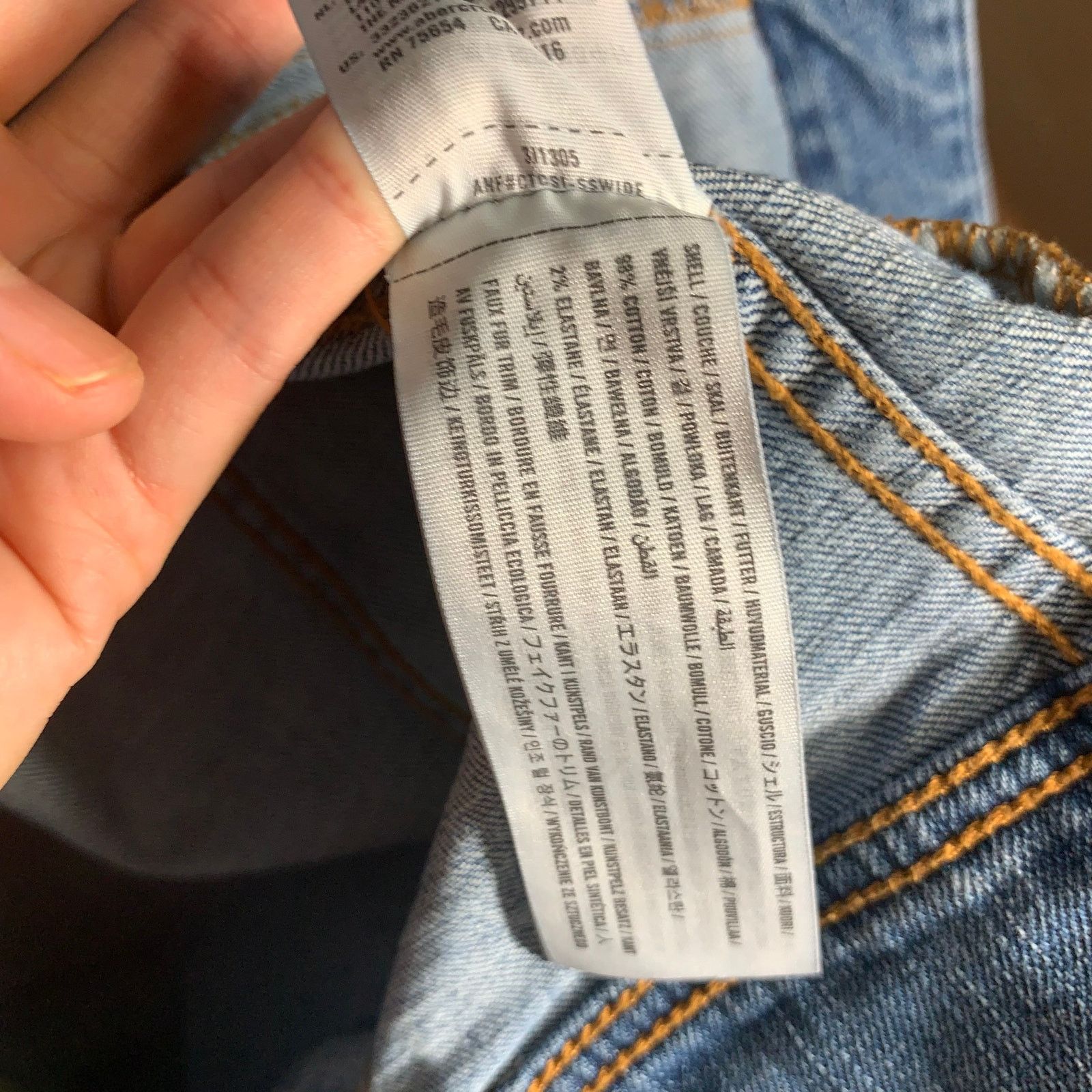 Hollister Hollister Women's Jeans Jacket Size XS Size XS / US 0-2 / IT 36-38 - 8 Thumbnail