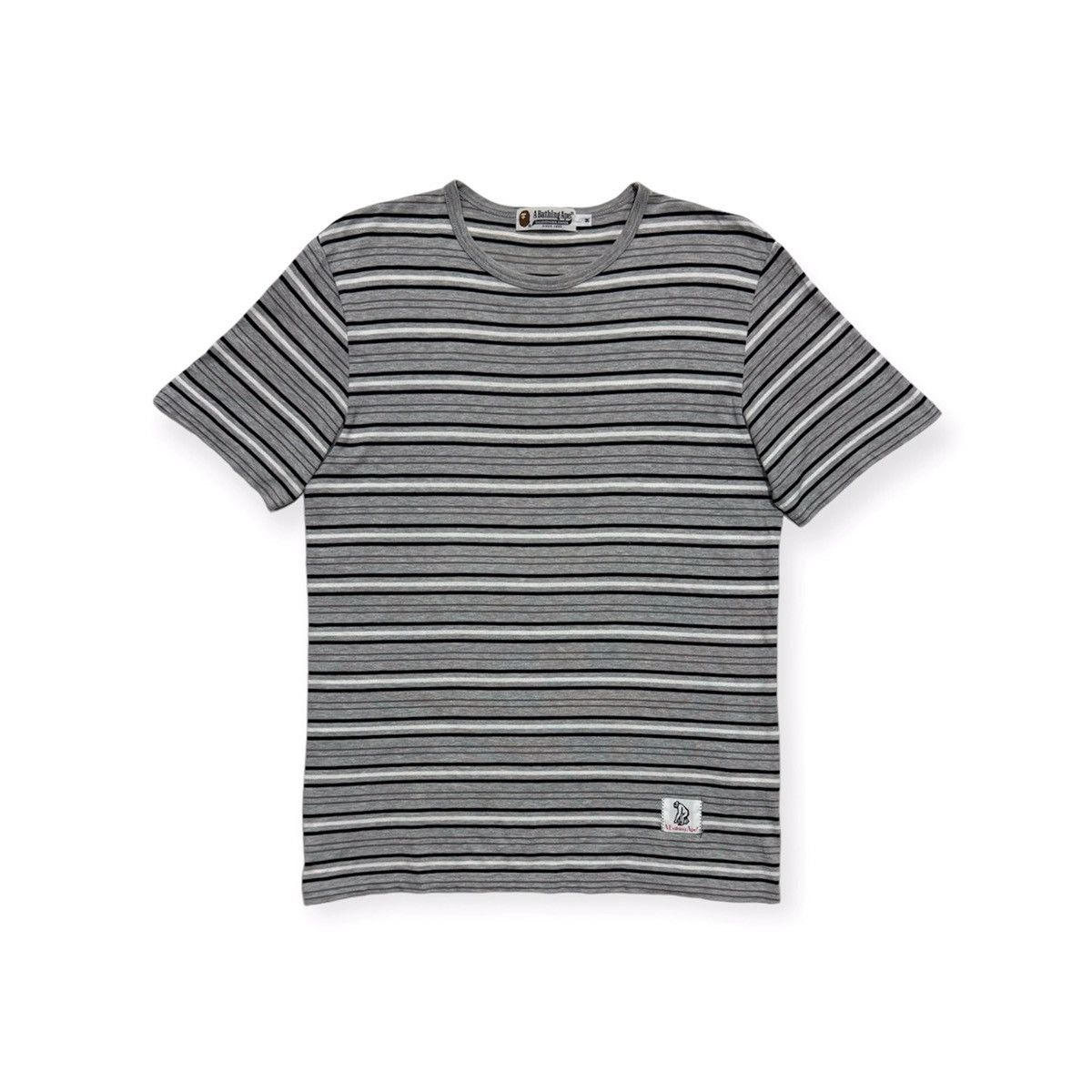Bape Striped Tee Size US M / EU 48-50 / 2 - 1 Thumbnail